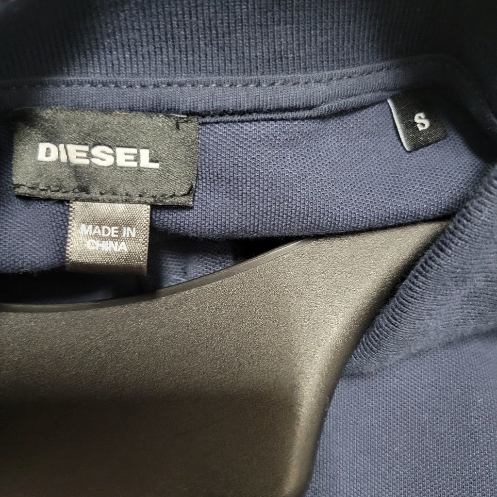 Diesel Diesel Men Casual Navy Polo Shirt Small Excellent Condition Size US S / EU 44-46 / 1 - 6 Thumbnail