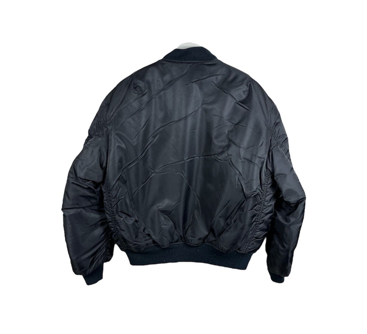 Vintage Vintage MA-1 military nylon bomber boxy jacket flyers Size US S / EU 44-46 / 1 - 2 Thumbnail