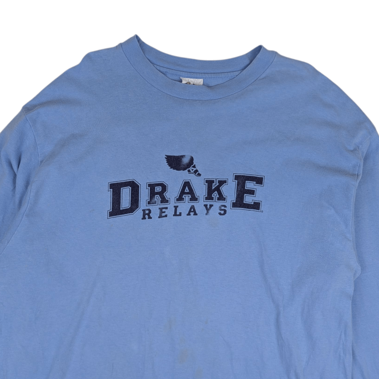 Vintage 2000's DRAKE RELAYS Drake University Long Sleeve T-Shirt Size US XL / EU 56 / 4 - 4 Thumbnail