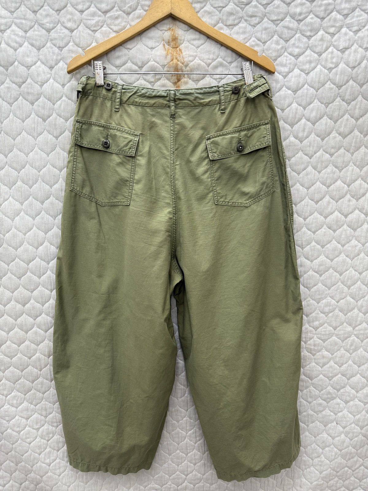 Needles 🔥🔥🔥ARCHIVE VINTAGE NEEDLES MILITARY STYLE PANTS Size US 33 - 6 Thumbnail