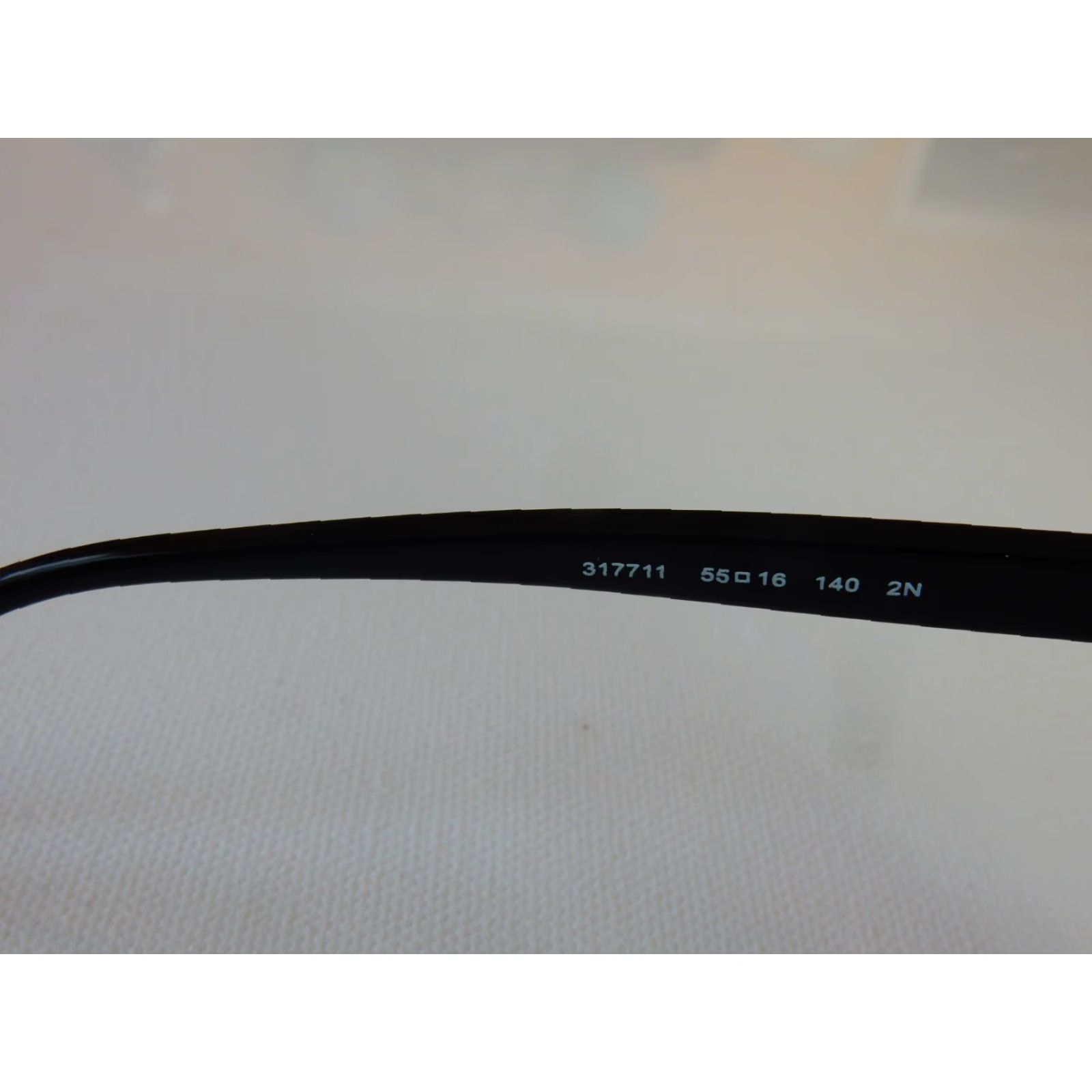 Michael Kors Michael Kors Women's Sunglasses 55mm Black Frame Small Scratches Size ONE SIZE - 5 Thumbnail