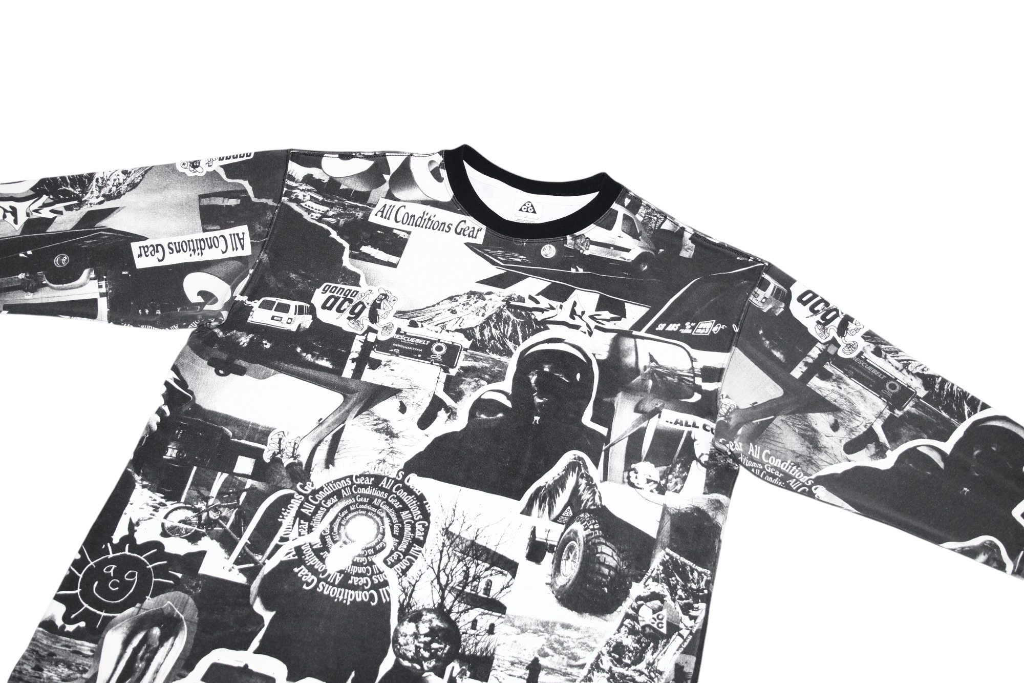 Nike ACG Nike ACG photo collage all over print loose fit l/s t-shirt Size US XL / EU 56 / 4 - 2 Thumbnail
