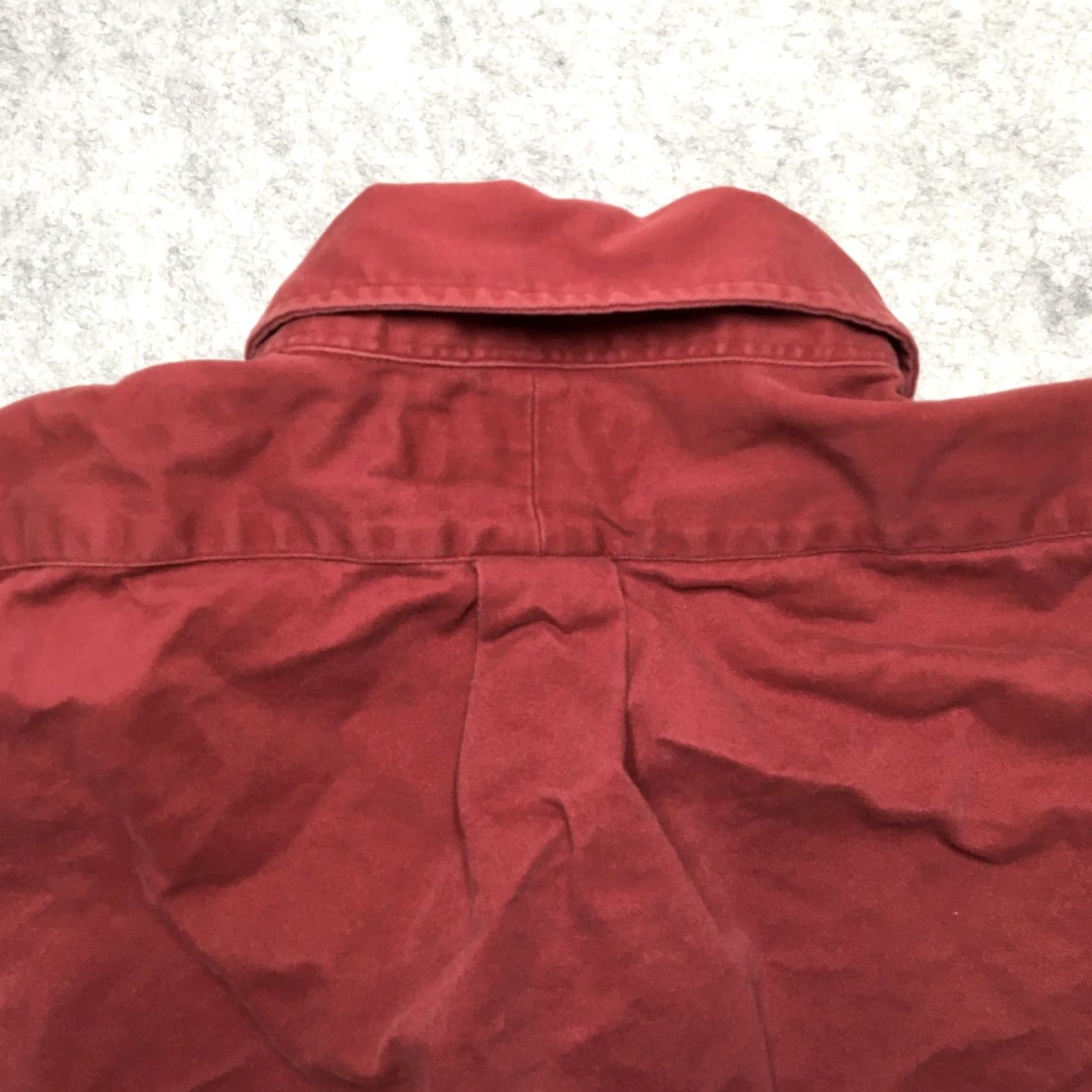 Polo Ralph Lauren VINTAGE Polo Ralph Lauren Shirt Mens 2XL Red Blake Polo Button Down Classic Fit Twill Shirt Size US XXL / EU 58 / 5 - 7 Thumbnail
