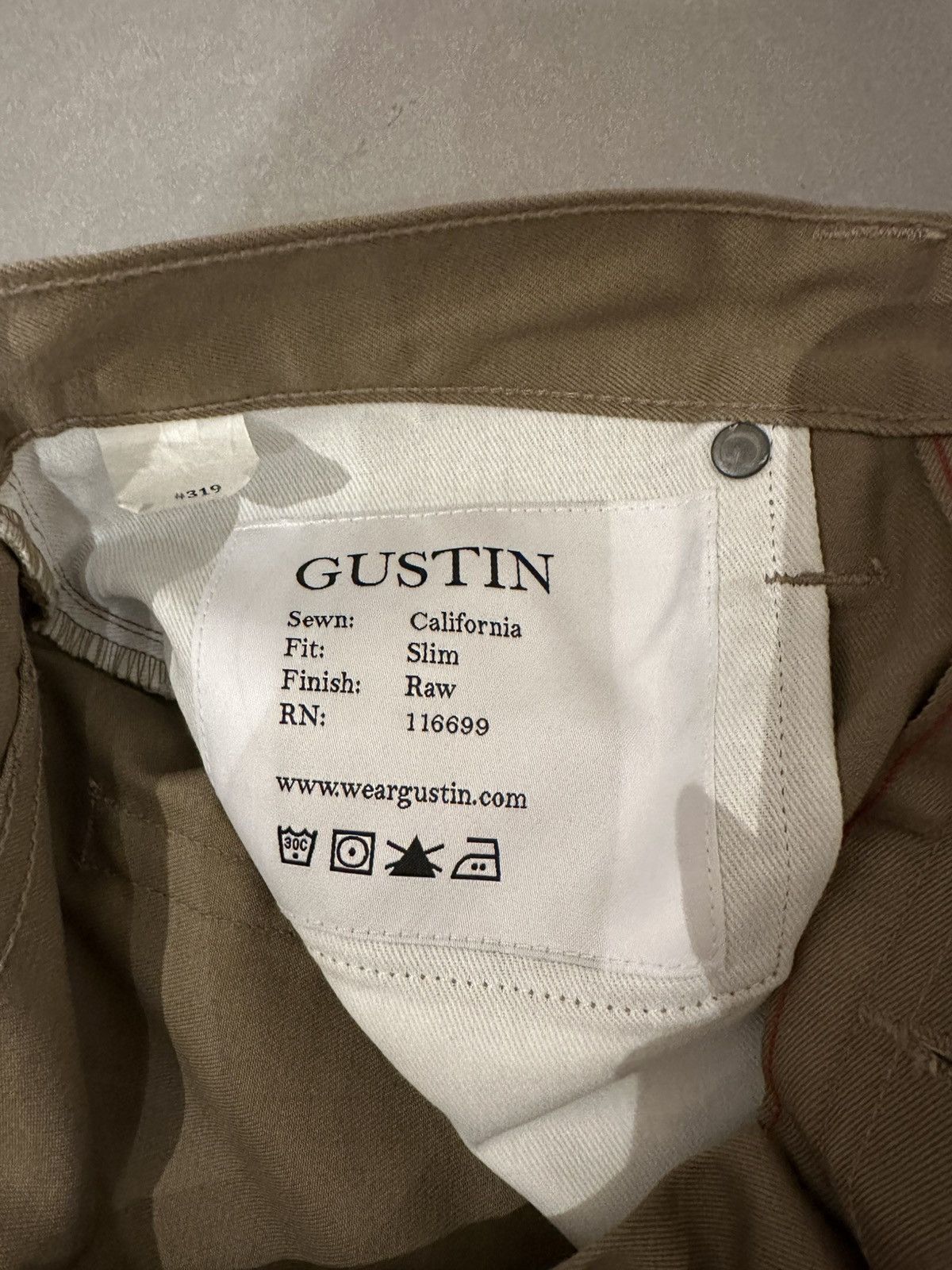Gustin Pants Size US 33 - 3 Thumbnail