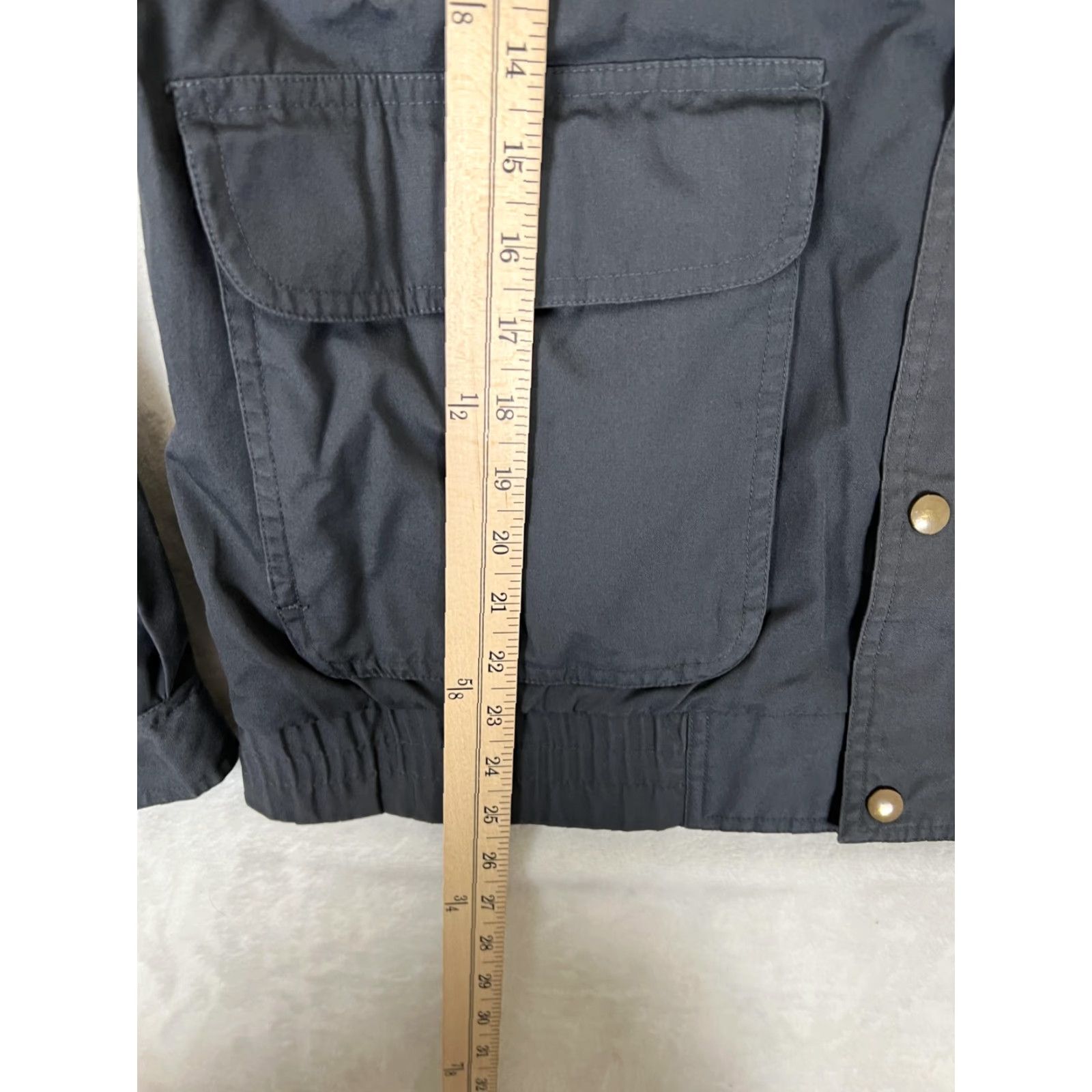 Vintage VINTAGE Cabela's Jacket Mens Large Blue Windbreaker Pockets Elastic Hem Full Zip Lined Size US L / EU 52-54 / 3 - 7 Thumbnail