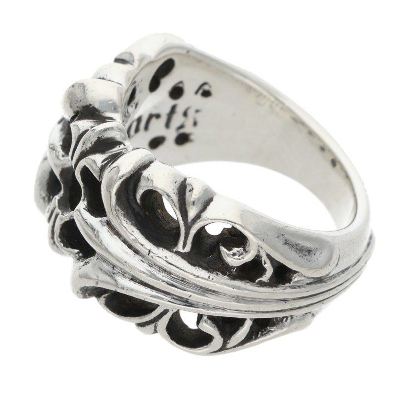 Chrome Hearts Chrome Hearts No. 15 K&T Old Silver Ring Size ONE SIZE - 5 Thumbnail