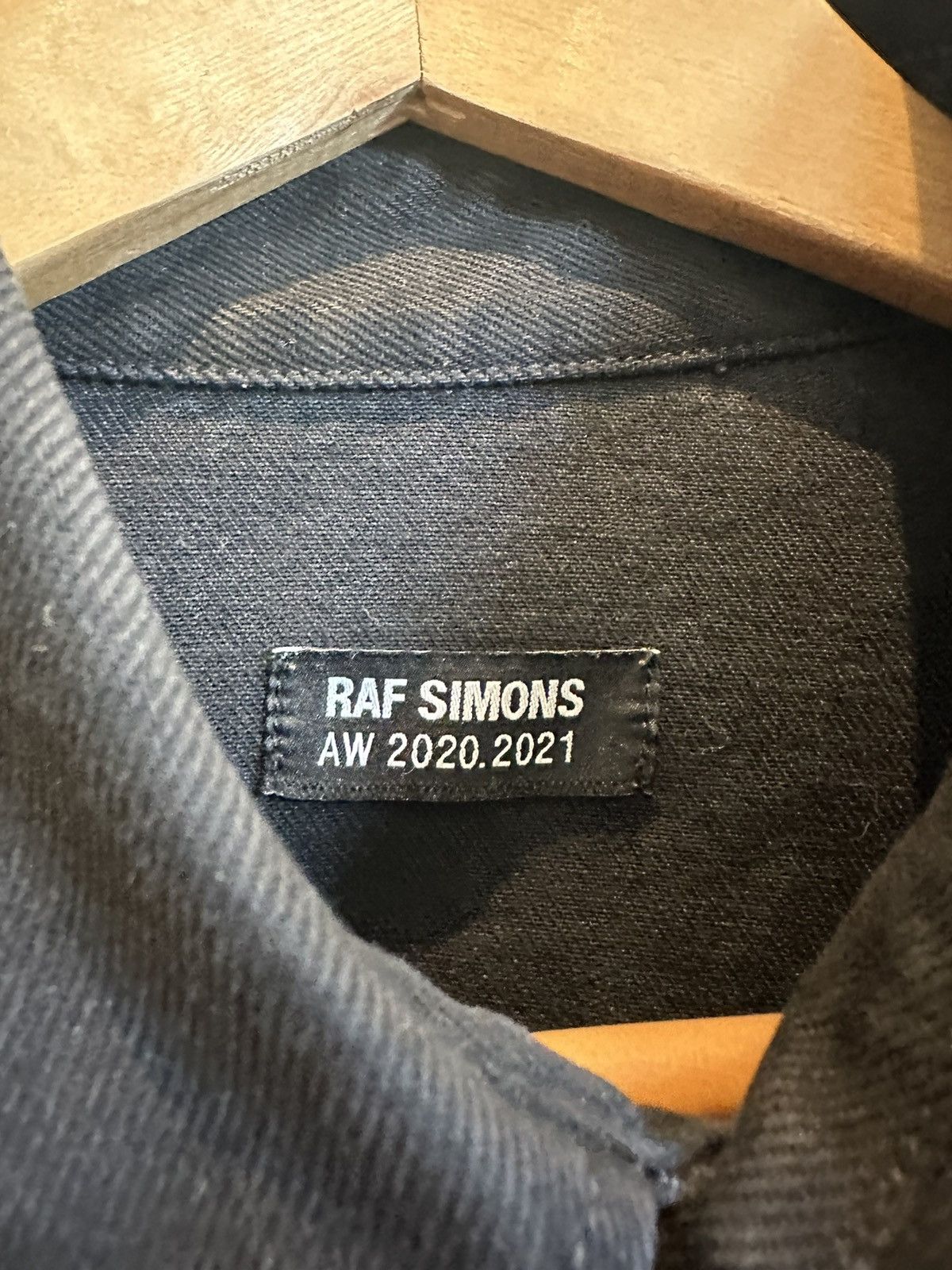 Raf Simons RAF SIMONS BLACK DENIM JACKET Size US L / EU 52-54 / 3 - 9 Thumbnail