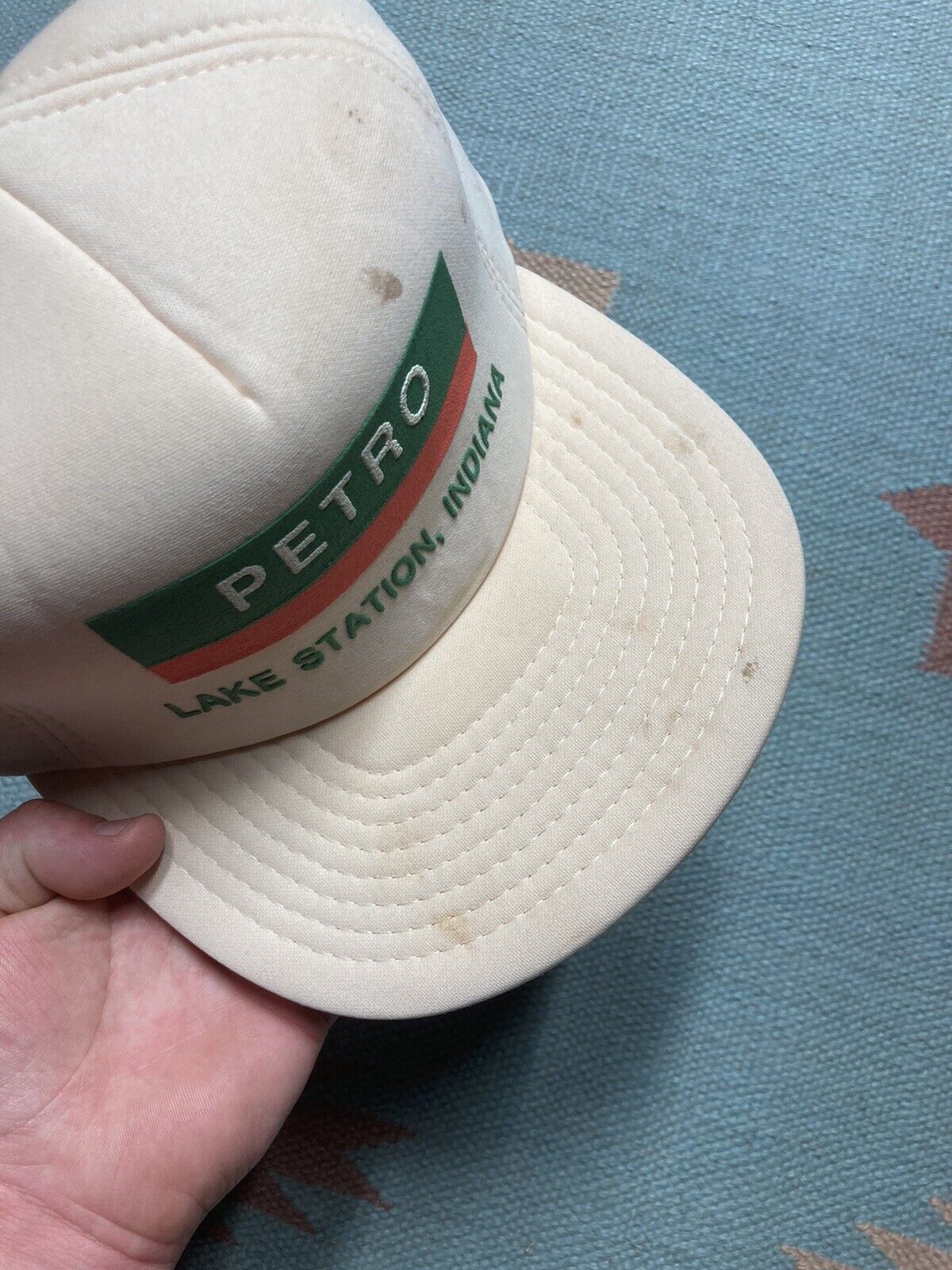 Vintage VTG hat petro lake station indiana truck stop travel center Size ONE SIZE - 3 Thumbnail