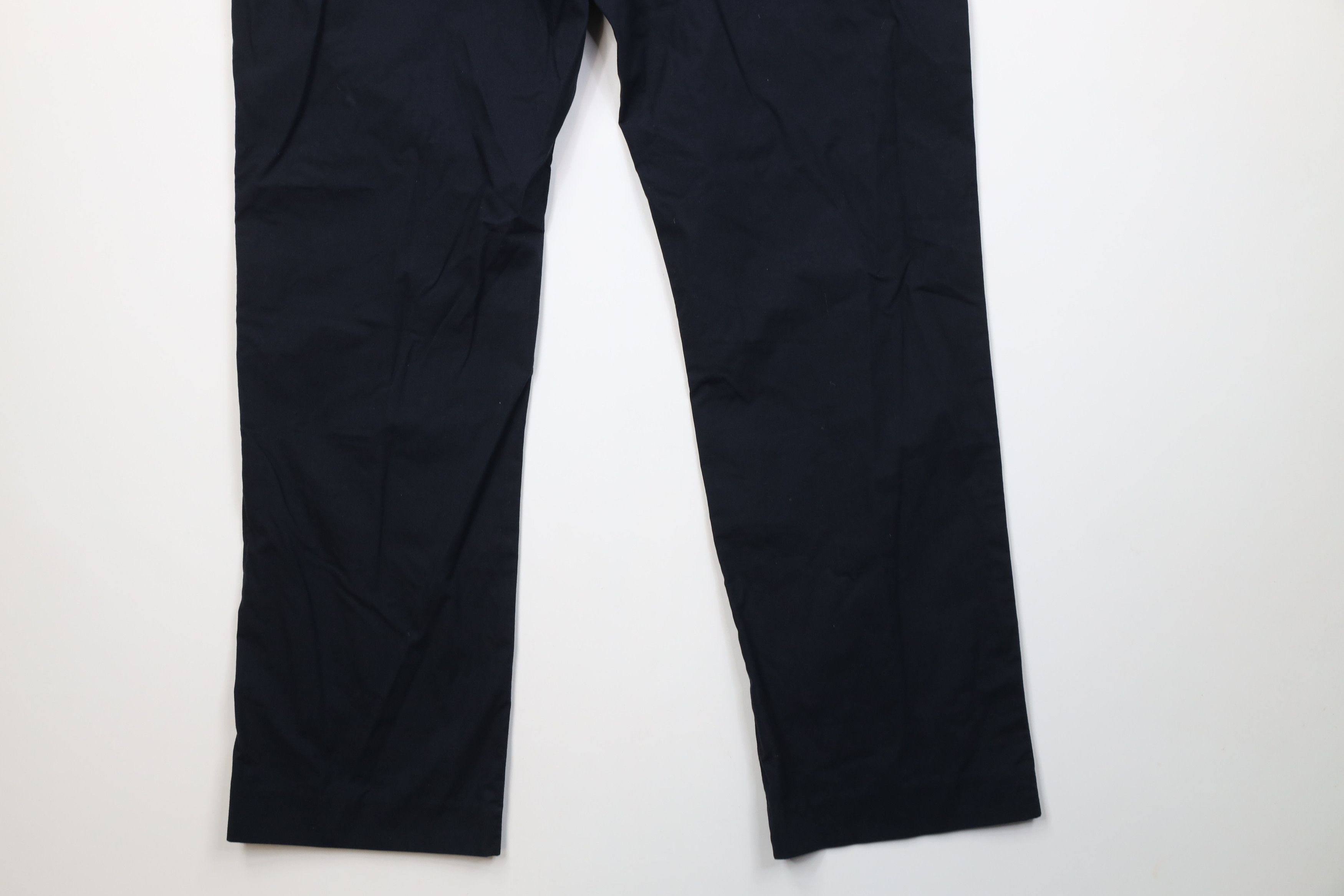 Ralph Lauren Vintage Y2K Ralph Lauren Wide Leg Chino Pants Navy Blue Size US 36 / EU 52 - 11 Thumbnail