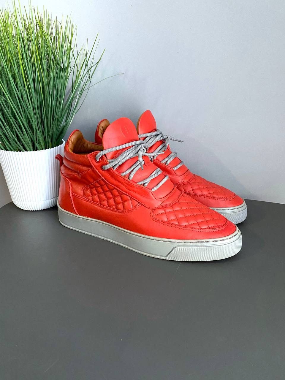 Other Leandro Lopes Handmade Genue Real Leather Sneakers, Size 42 Size US 8.5 / EU 41-42 - 2 Thumbnail