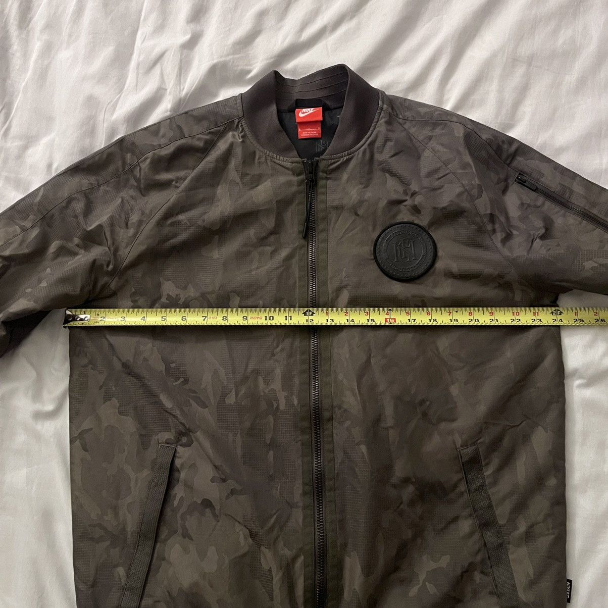 Nike NIKE F.C. BOMBER JACKET N98 CARGO CAMO KHAKI SIZE LARGE Size US L / EU 52-54 / 3 - 12 Thumbnail