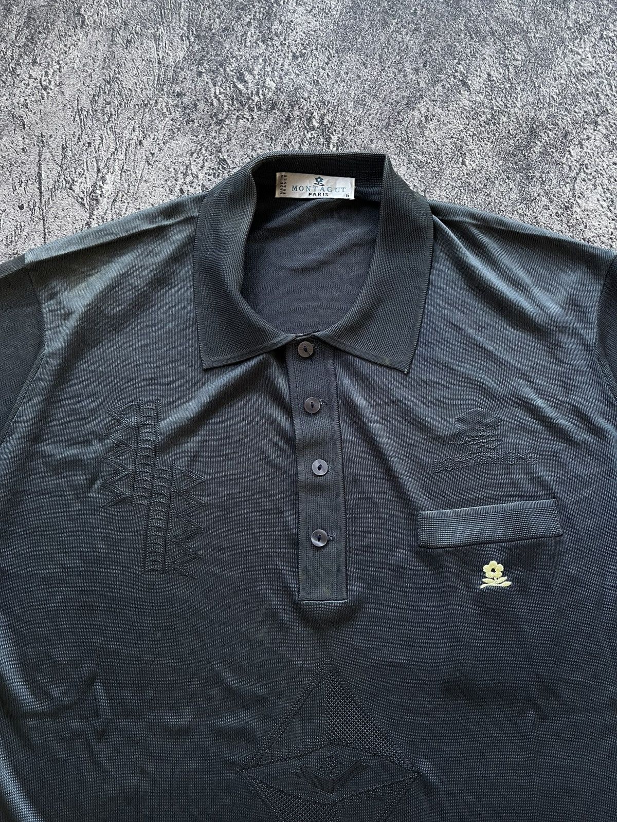 Montagut Vintage Montagun paris polo shirt Size US L / EU 52-54 / 3 - 6 Thumbnail