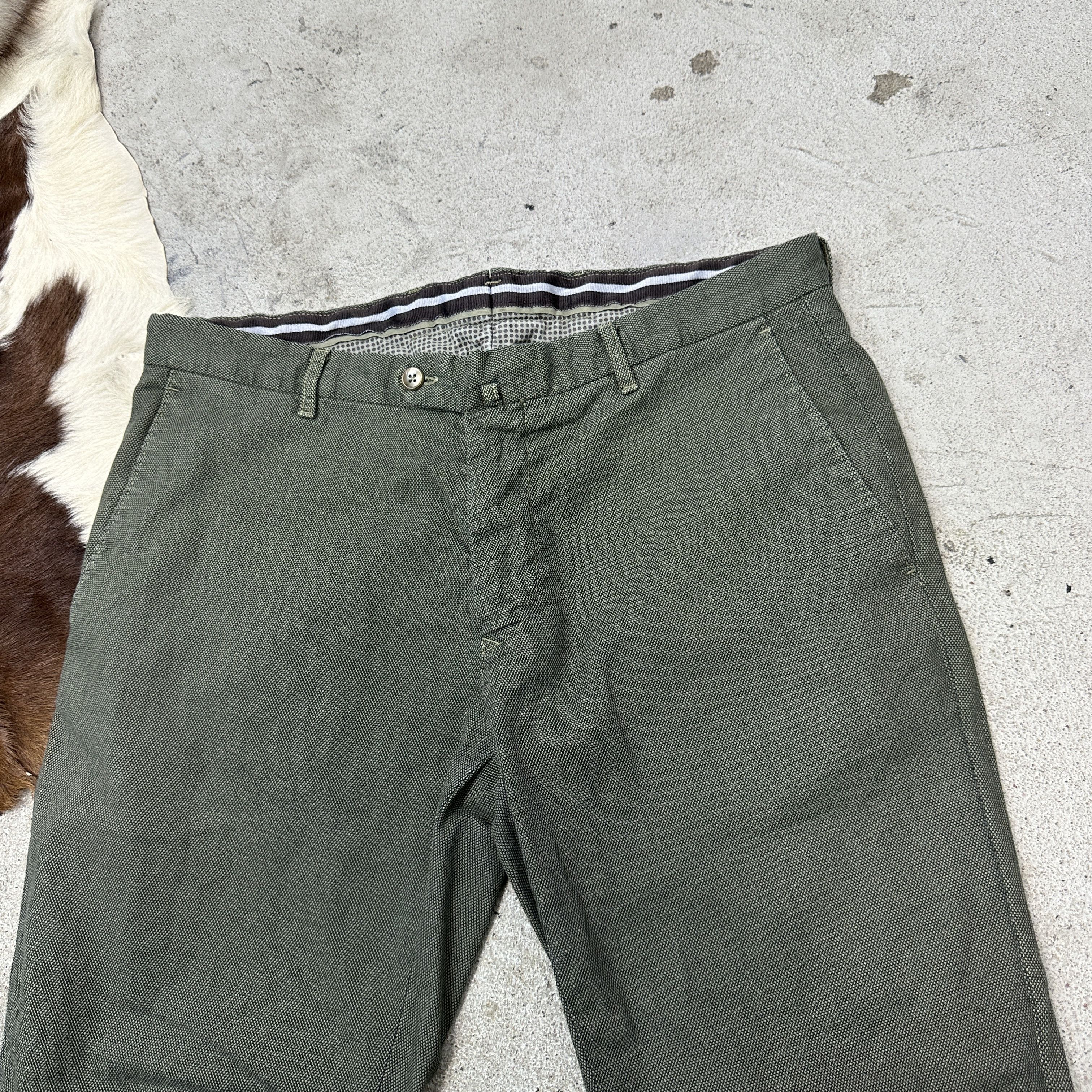 Vintage Vintage Straight LBM 1911 Italian Sartorial Pants 00s Size US 35 - 2 Thumbnail
