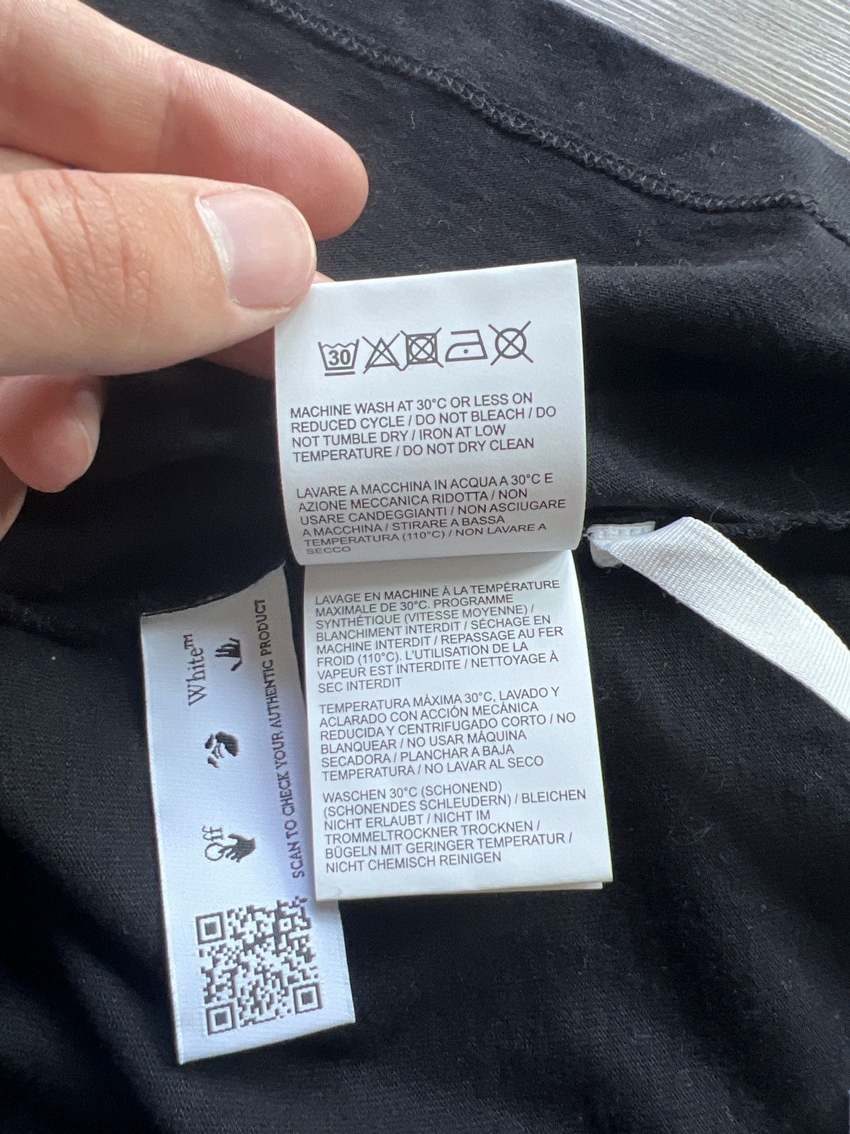 Off-White Off-White Gradient T-Shirt Size US L / EU 52-54 / 3 - 8 Thumbnail