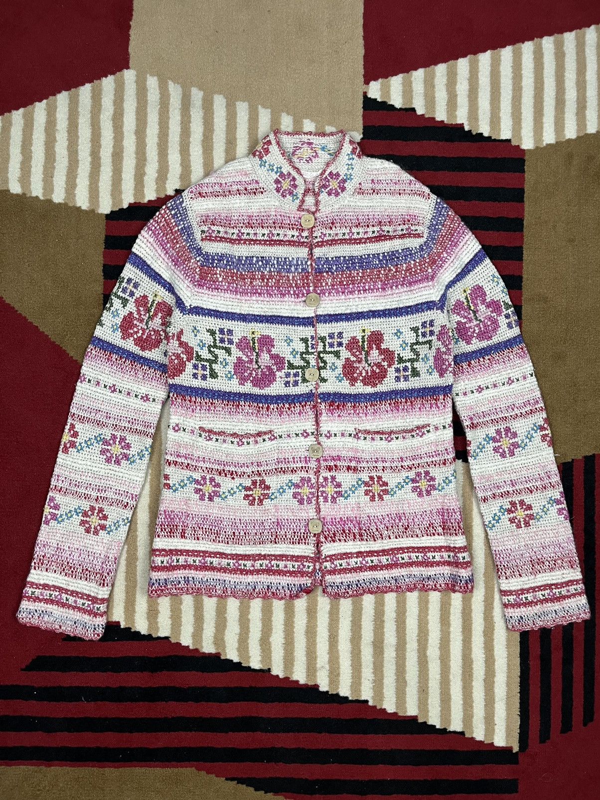 Beauty Beast × Hysteric Glamour × KMRii HYSTERIC GLAMOUR Knitted Jacket Size US S / EU 44-46 / 1 - 1 Thumbnail
