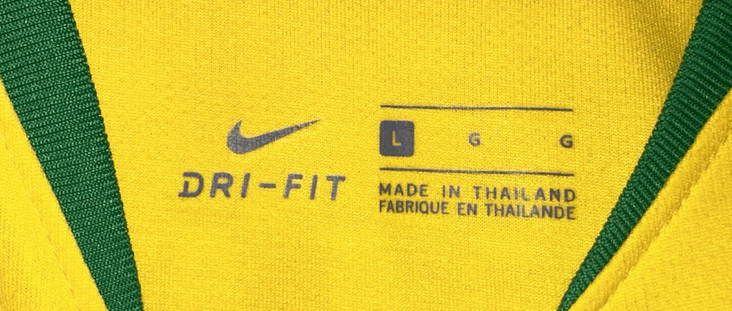 Nike 2014-15 Brazil Third Shirt Neymar Jr #10 L Size US L / EU 52-54 / 3 - 5 Thumbnail