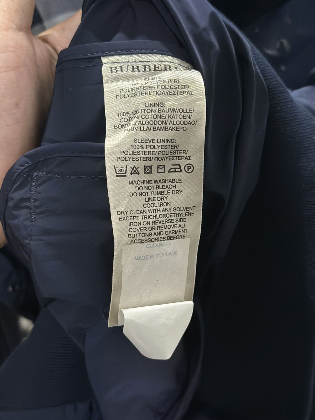 Burberry Burberry Lightweight Bomber Jacket Size US L / EU 52-54 / 3 - 7 Thumbnail