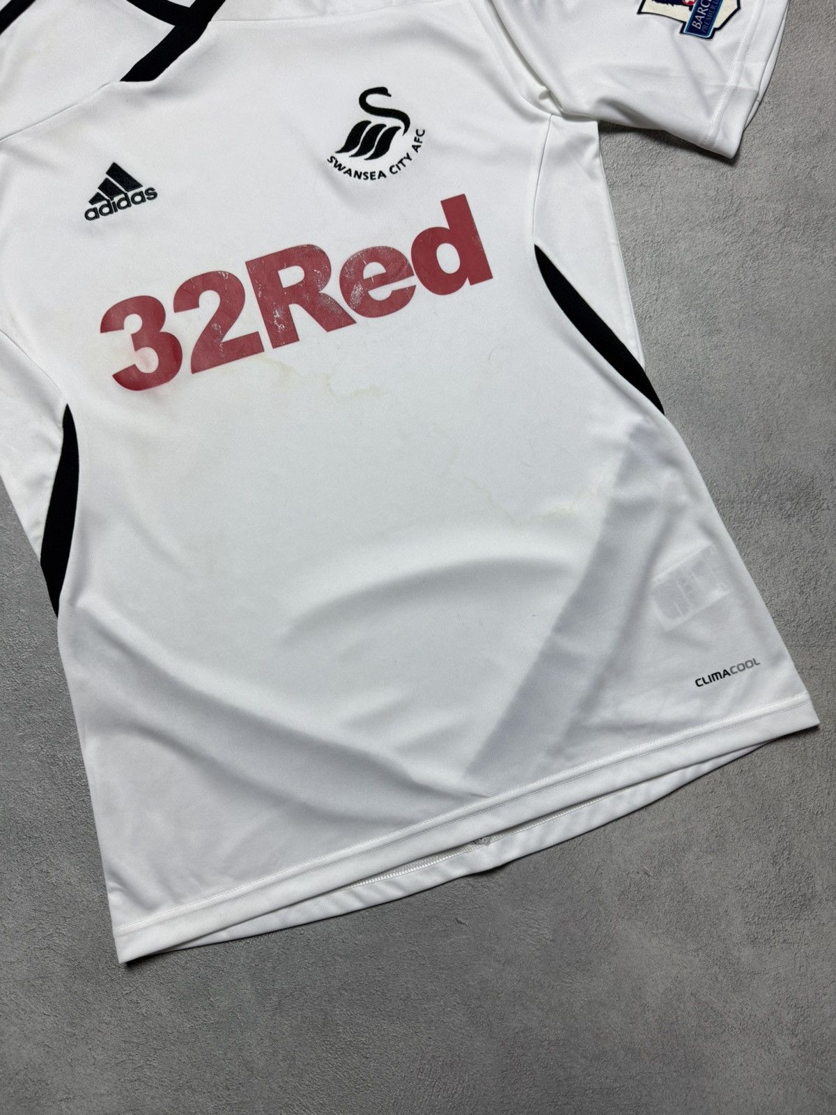 Adidas Swansea City 2011 2012 Home Shirt Soccer Jersey Adidas Size US S / EU 44-46 / 1 - 4 Thumbnail