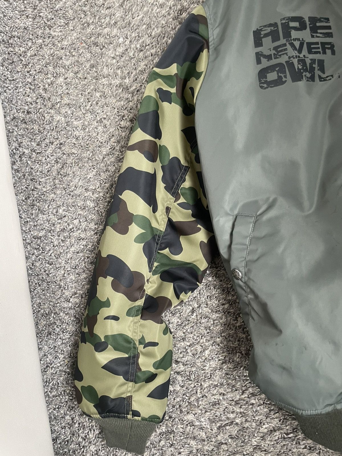 Bape × October's Very Own BAPE x OVO MA-1 JACKET Size US M / EU 48-50 / 2 - 4 Thumbnail