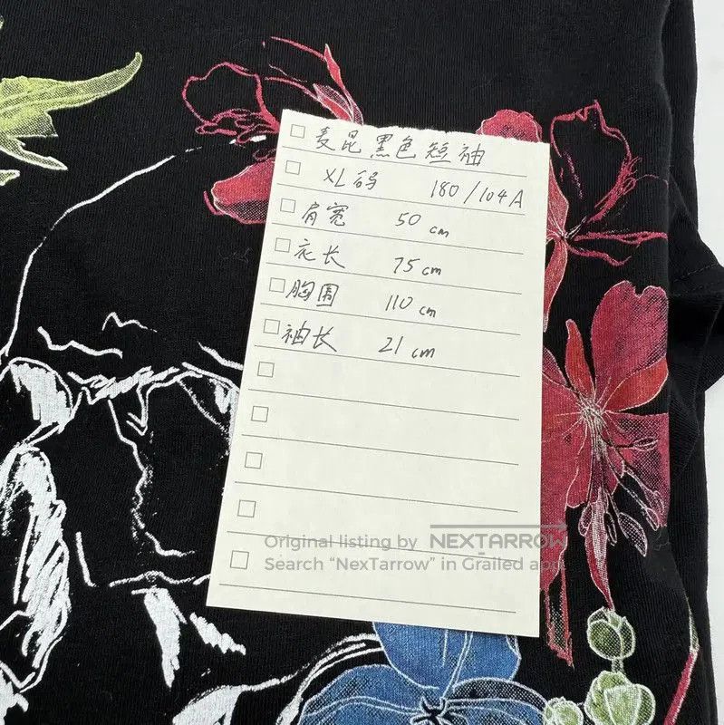 Alexander McQueen Alexander McQueen Skull Print Black T-shirt . Size US XL / EU 56 / 4 - 9 Thumbnail