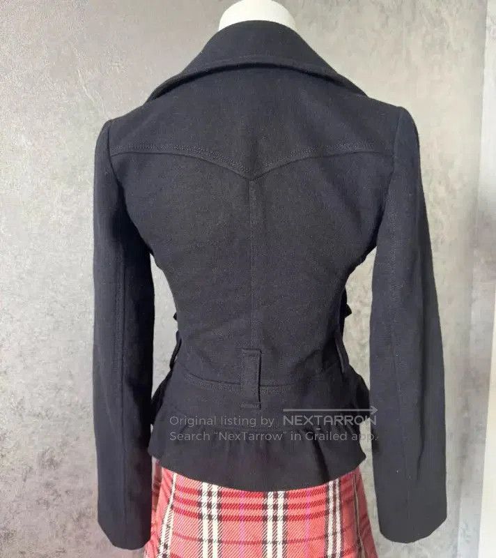 Burberry Burberry Black Wool Blend Short Coat for Women. Size S / US 4 / IT 40 - 6 Thumbnail