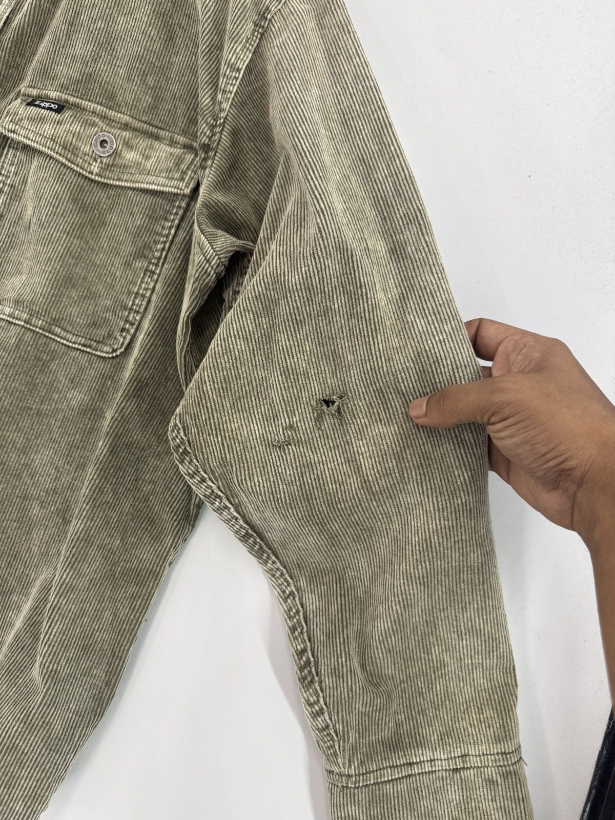 Zippo 🔥 Zippo Denim Corduroy Workshirt - M Size US M / EU 48-50 / 2 - 7 Thumbnail