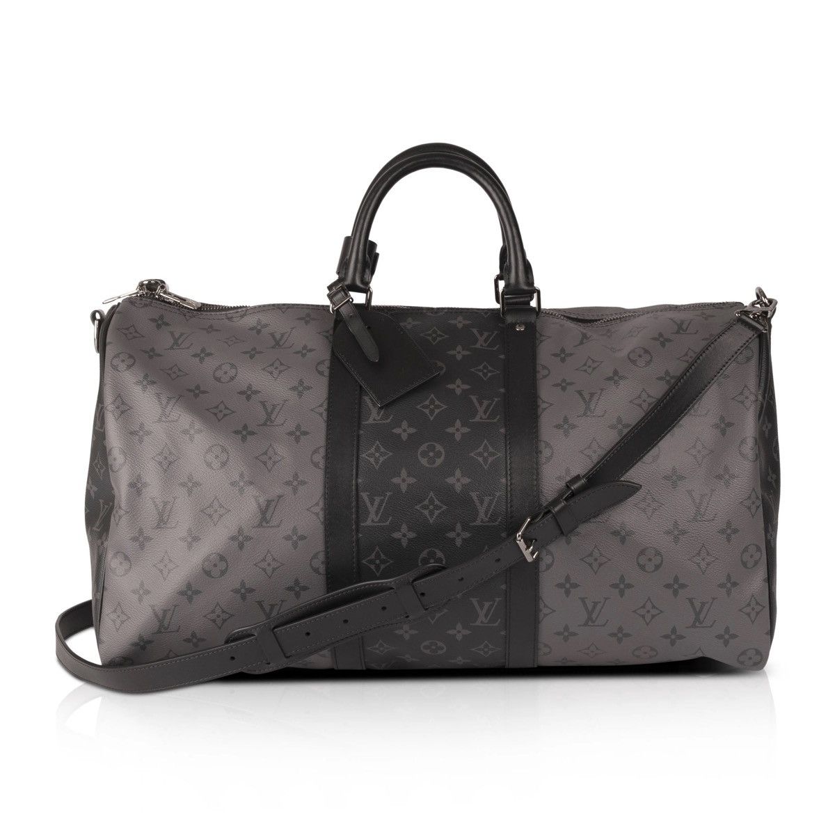 Louis Vuitton Reverse Monogram Eclipse Keepall Bandouliere 50 Size ONE SIZE - 1 Thumbnail
