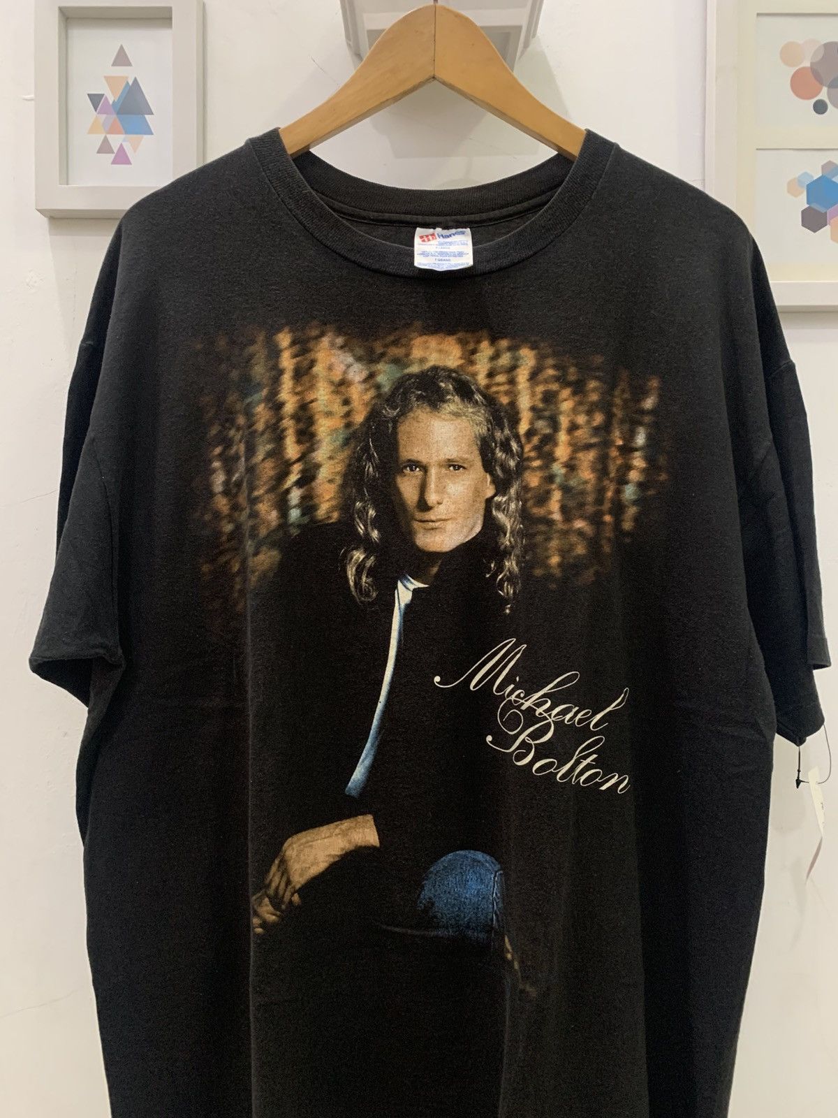Hanes Vintage 1994 MICHAEL BOLTON WORLD TOUR Size US XL / EU 56 / 4 - 1 Thumbnail