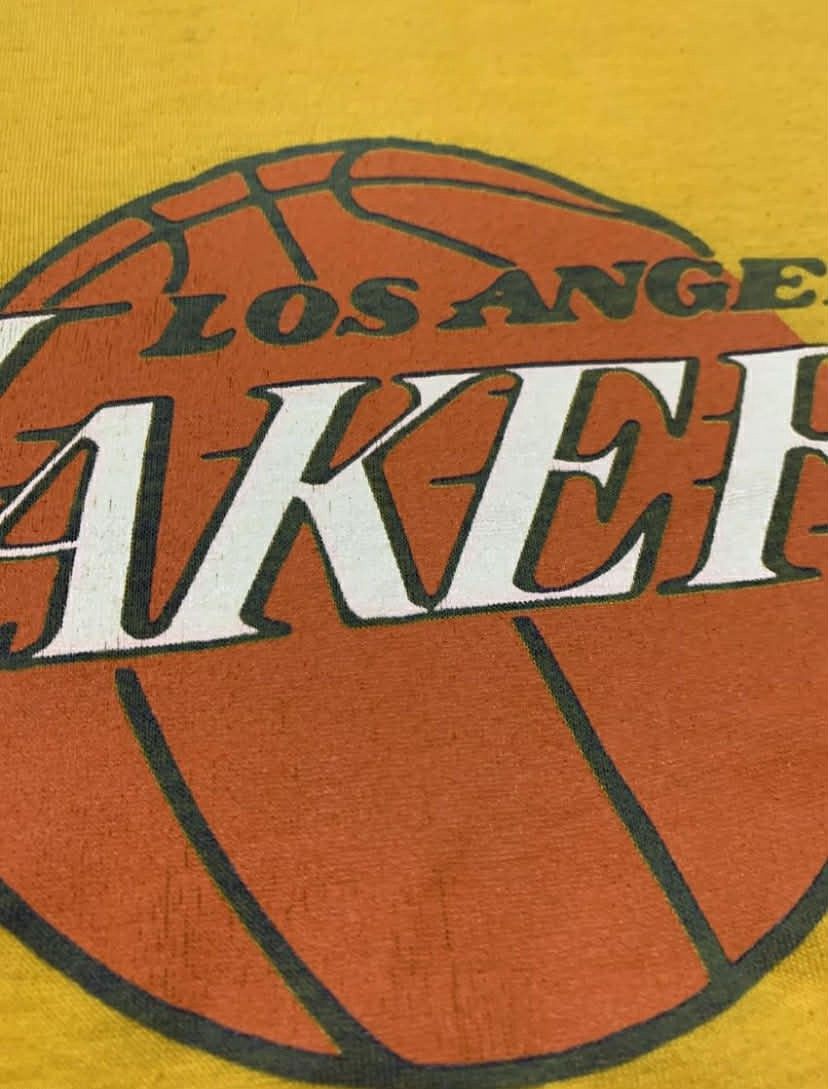 Vintage 🏀 VINTAGE 70‘s 80s LAKERS LOS ANGELES 🏀 Size US S / EU 44-46 / 1 - 5 Thumbnail