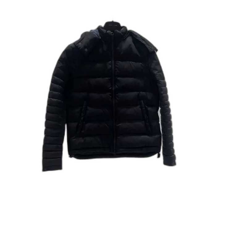 Burberry Burberry Navy Plaid Down Hooded Jacket-yf Size US M / EU 48-50 / 2 - 1 Thumbnail