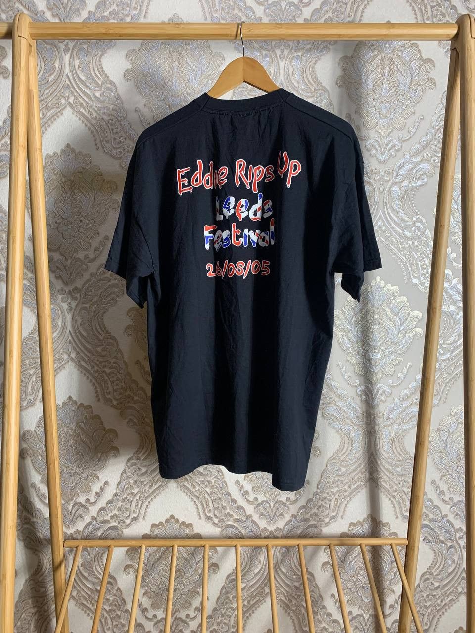 Band Tees Vintage Iron Maiden World Tour Rock T-shirt Metal Punk 90s Size US XL / EU 56 / 4 - 5 Thumbnail