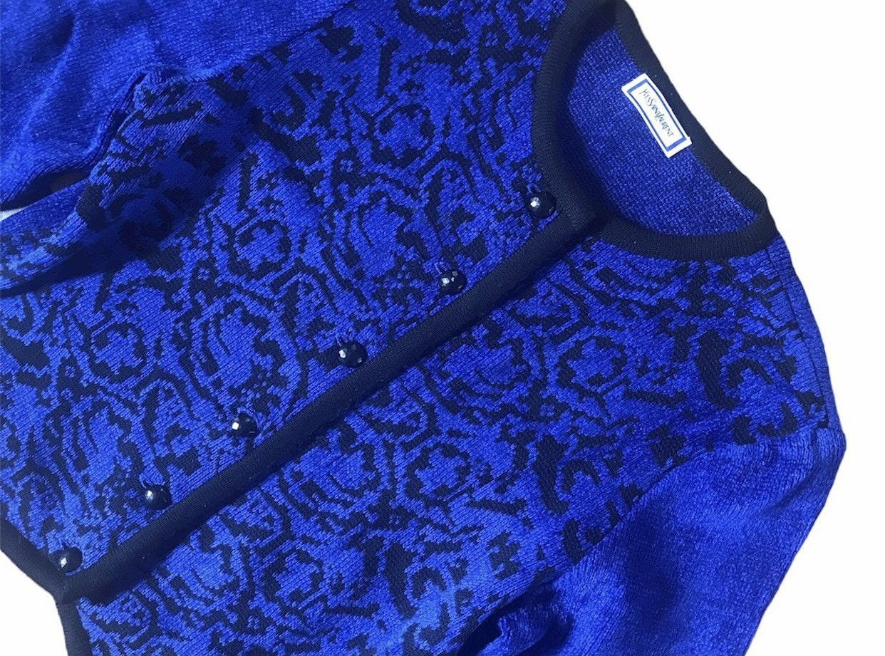 Yves Saint Laurent 🔥🔥🔥 VTG YSL KNITWEAR/CARDIGAN WOMAN JACKET Size US M / EU 48-50 / 2 - 8 Thumbnail