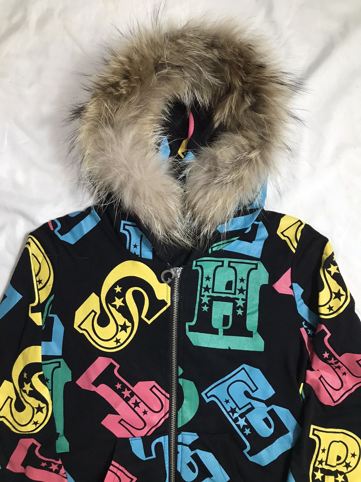 If Six Was Nine Joky Gal zip Fur Hoodie ifsix lgb style Size M / US 6-8 / IT 42-44 - 4 Thumbnail