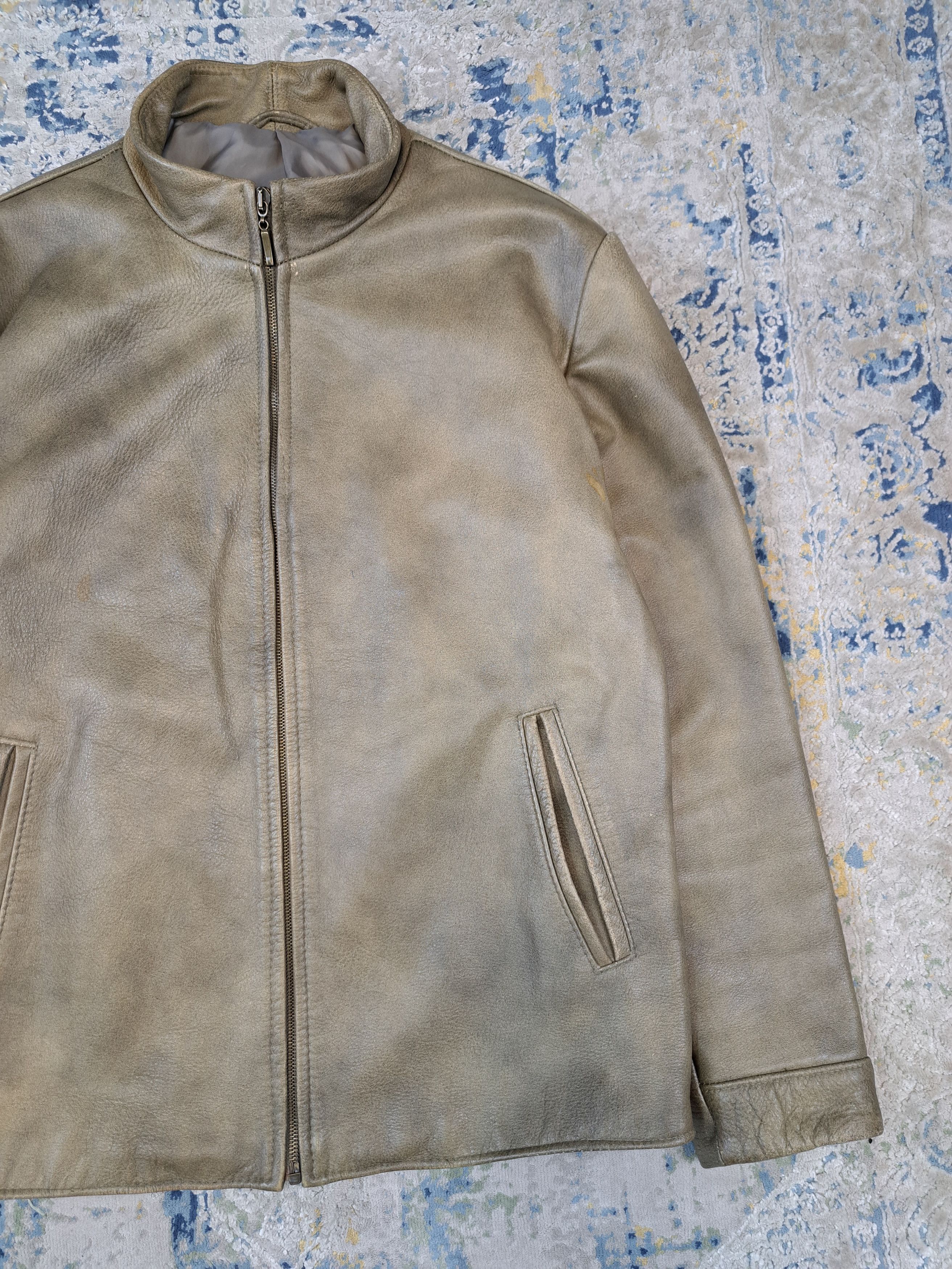Genuine Leather Vintage Archive Leather Jacket Cafe Racer Old Money Size US L / EU 52-54 / 3 - 5 Thumbnail