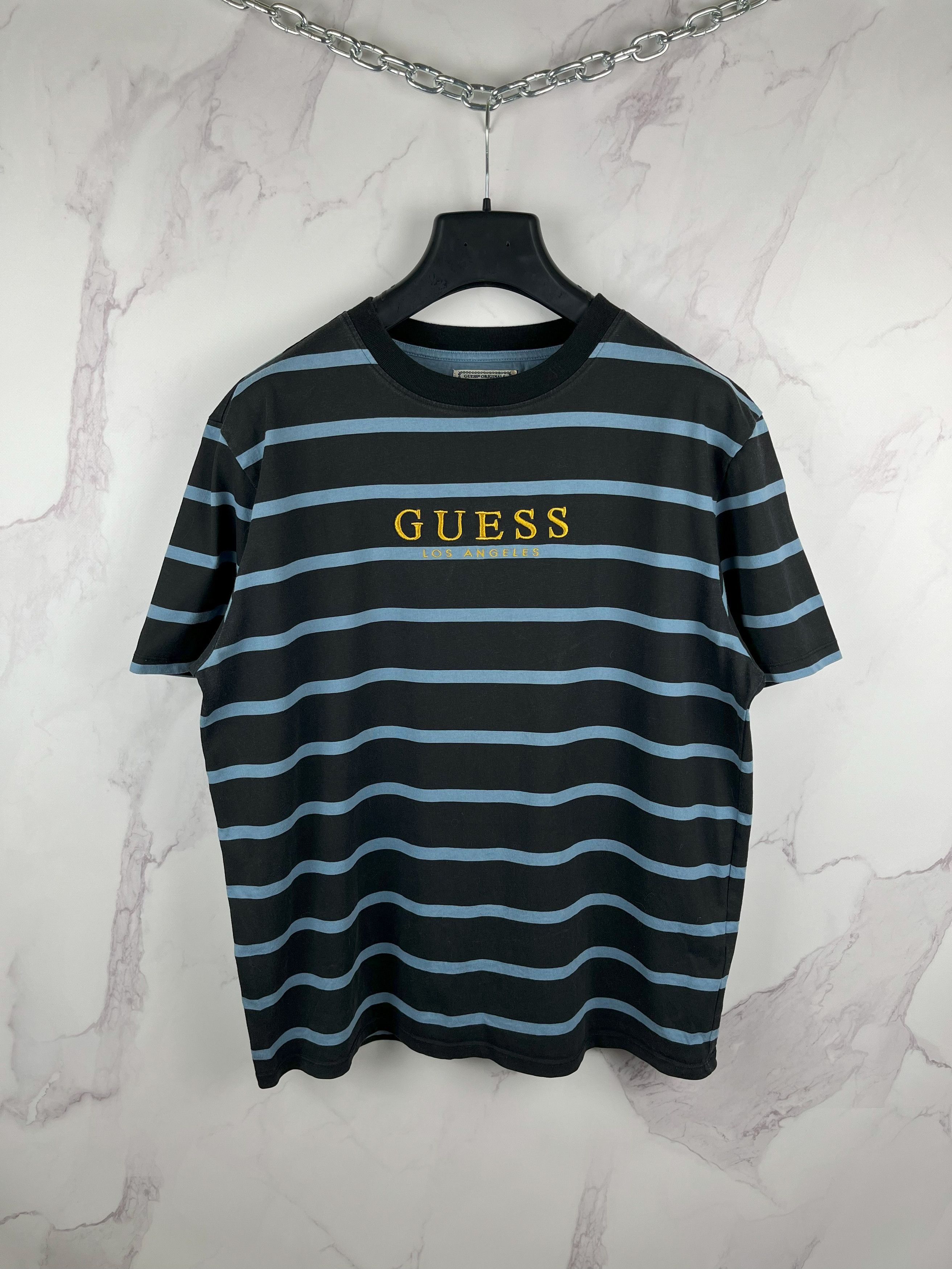 Guess david yarn dye tee online