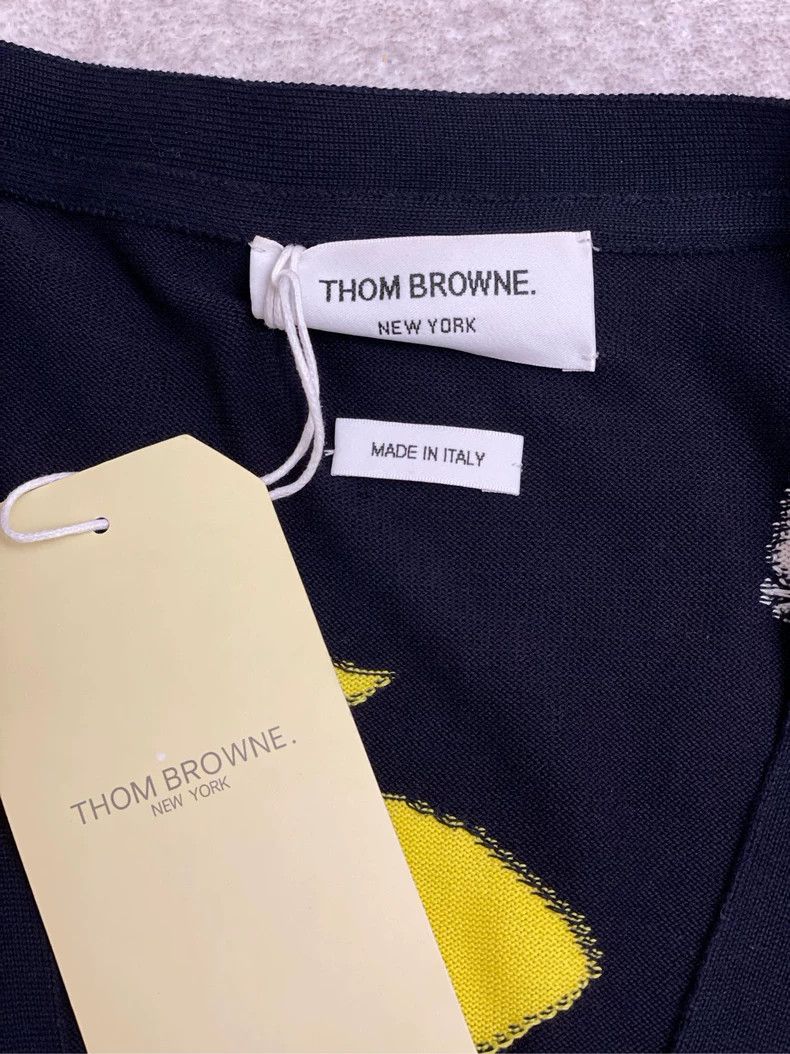 Thom Browne Thom browne Size 1 Dark blue show full-print colorful whal Size S / US 4 / IT 40 - 5 Thumbnail
