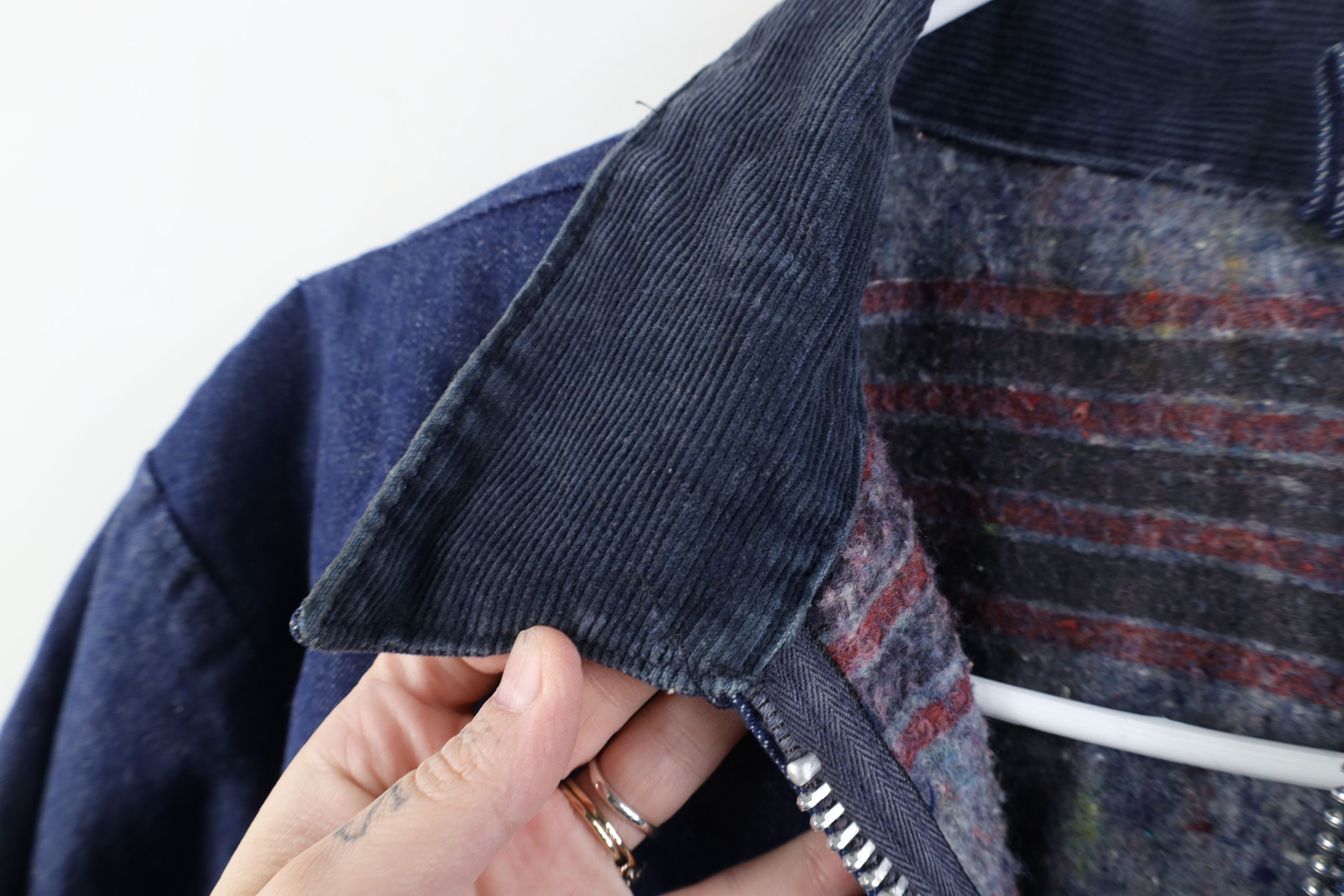 Vintage Vintage 60s Streetwear Lined Denim Chore Barn Jacket USA Size US L / EU 52-54 / 3 - 8 Thumbnail