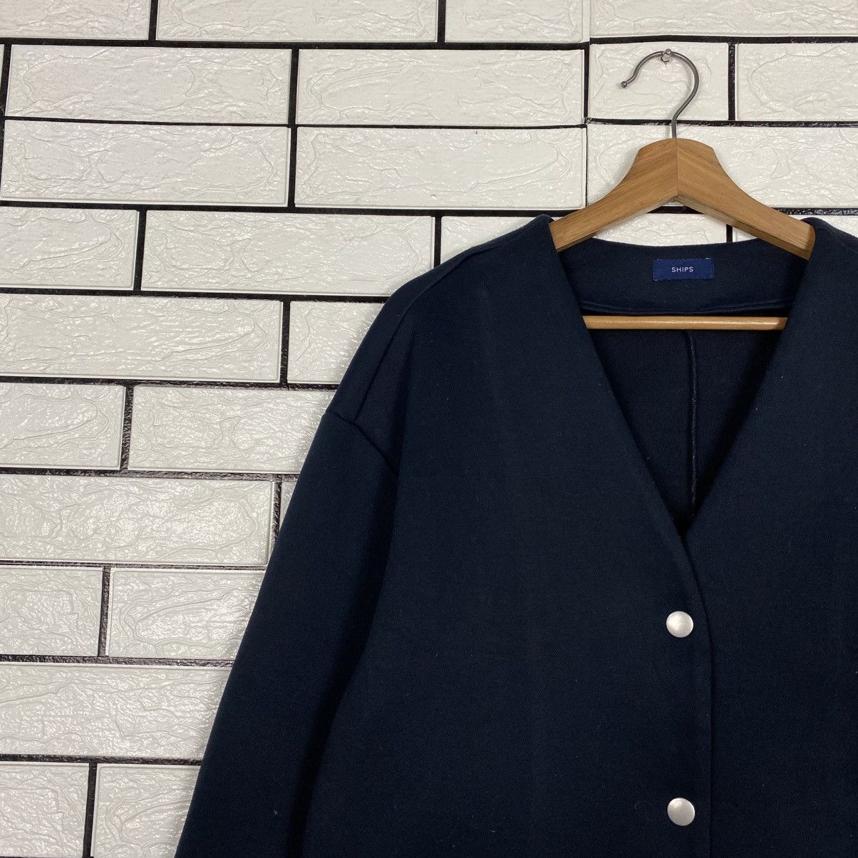 Japanese Brand Vintage Oversize Snap Button Jacket Ships Issey Miyake Size US M / EU 48-50 / 2 - 8 Thumbnail