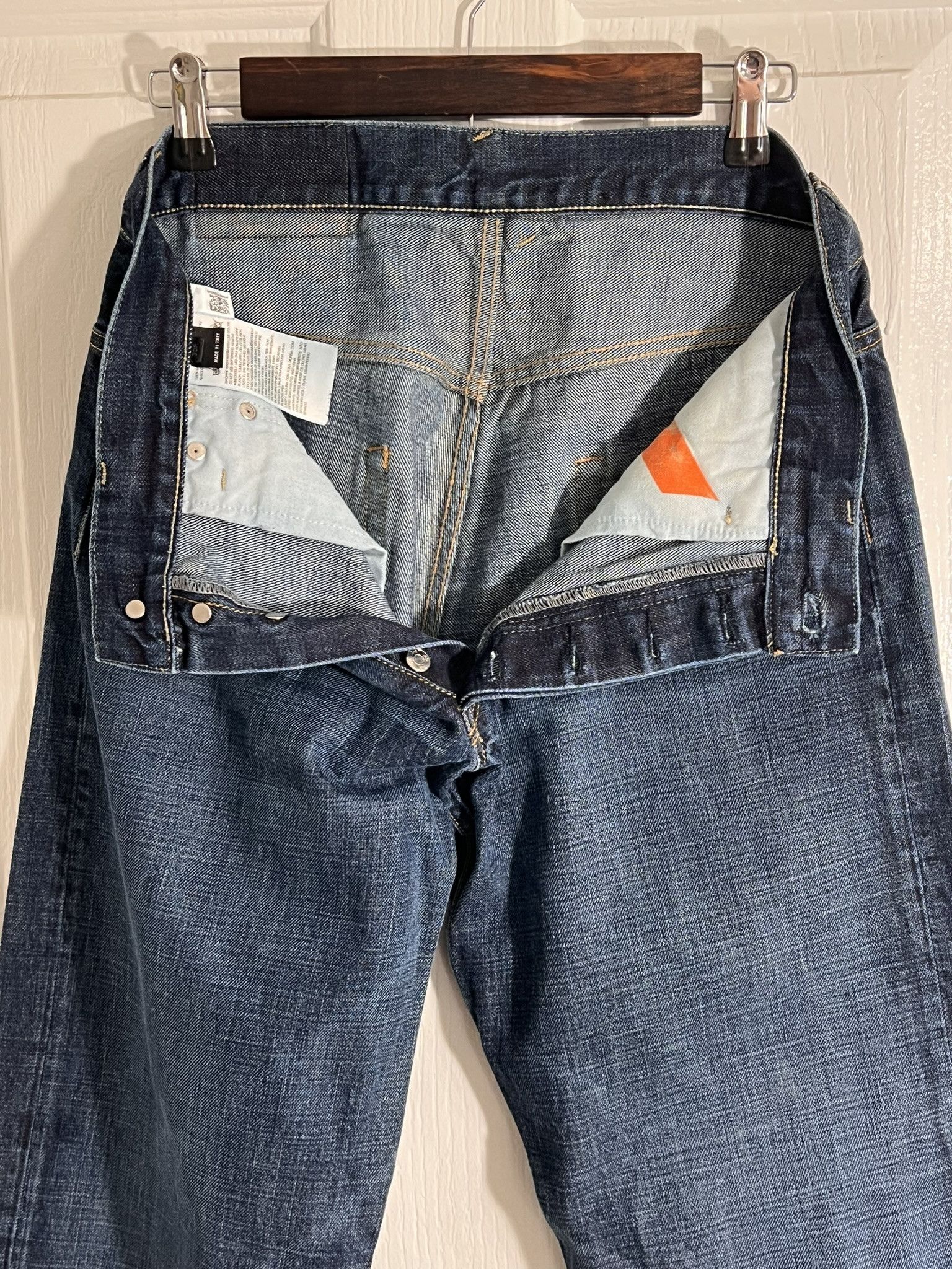 Y-3 Y-3 Denim Jeans Relaxed Fit Pocket Pants Logo Blue 30R Size US 30 / EU 46 - 6 Thumbnail
