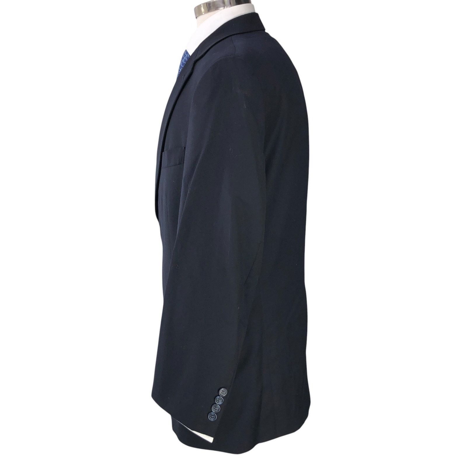 Hart Schaffner Marx Hart Schaffner Marx HSM Sz 42R Sport Coat Jacket Blazer Navy Size 42R - 7 Thumbnail