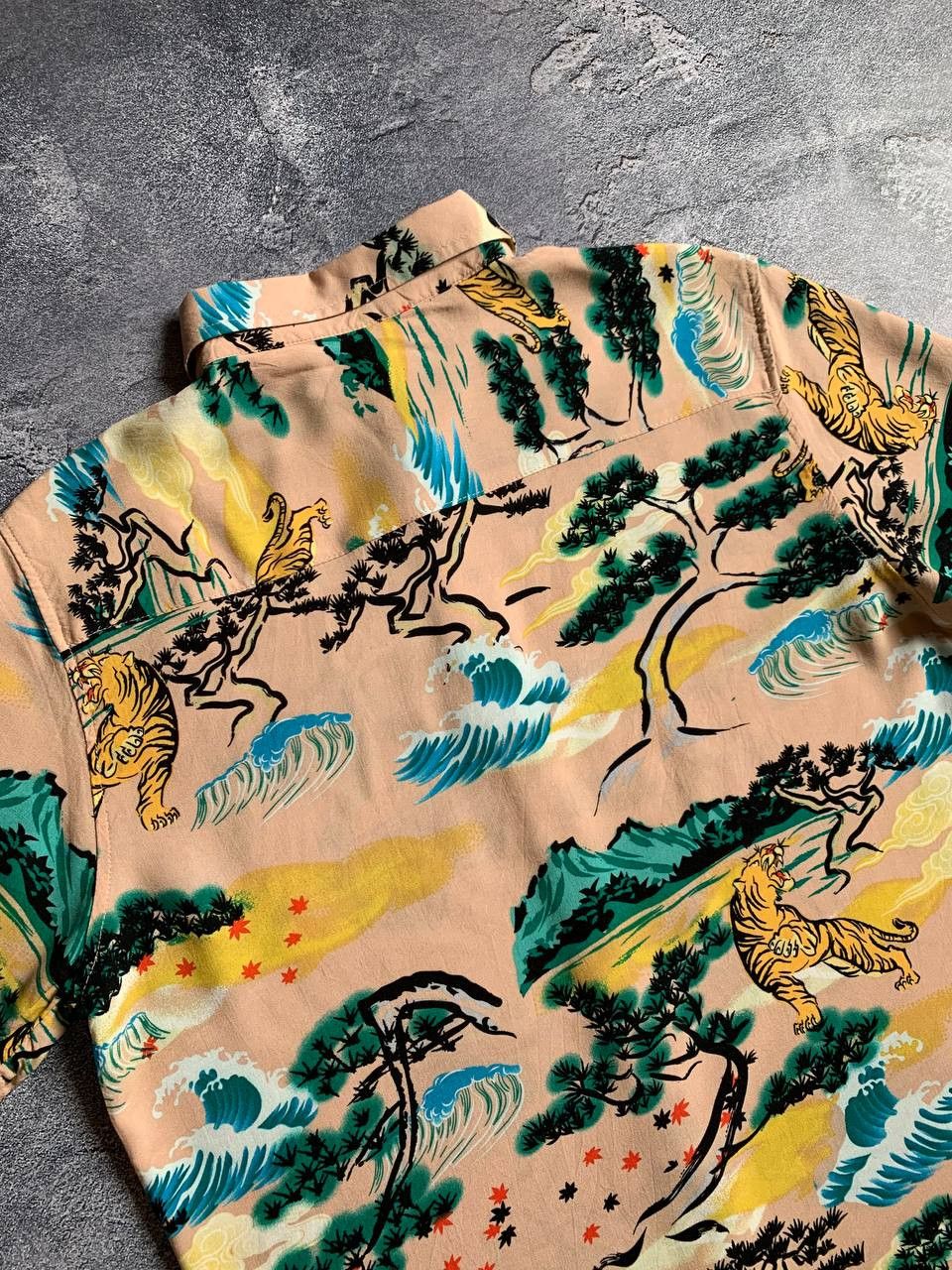 Other Maison Noir Men’s Shirt – Size S – Tiger Print Viscose Size US S / EU 44-46 / 1 - 10 Thumbnail