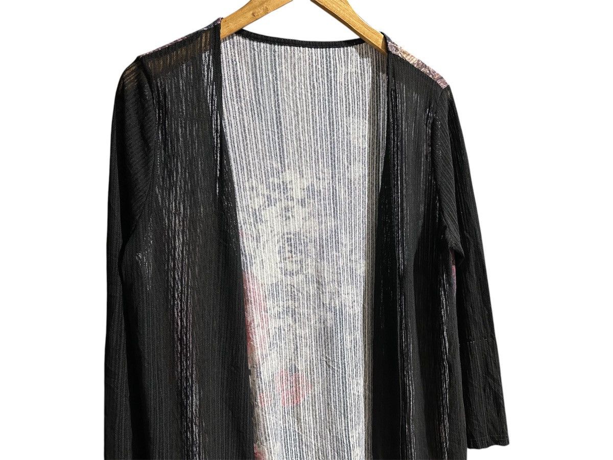 Kansai Yamamoto 🔥Vintage Kansai Yamamoto Pleats Cardigan Japanese Flower Size US L / EU 52-54 / 3 - 4 Thumbnail