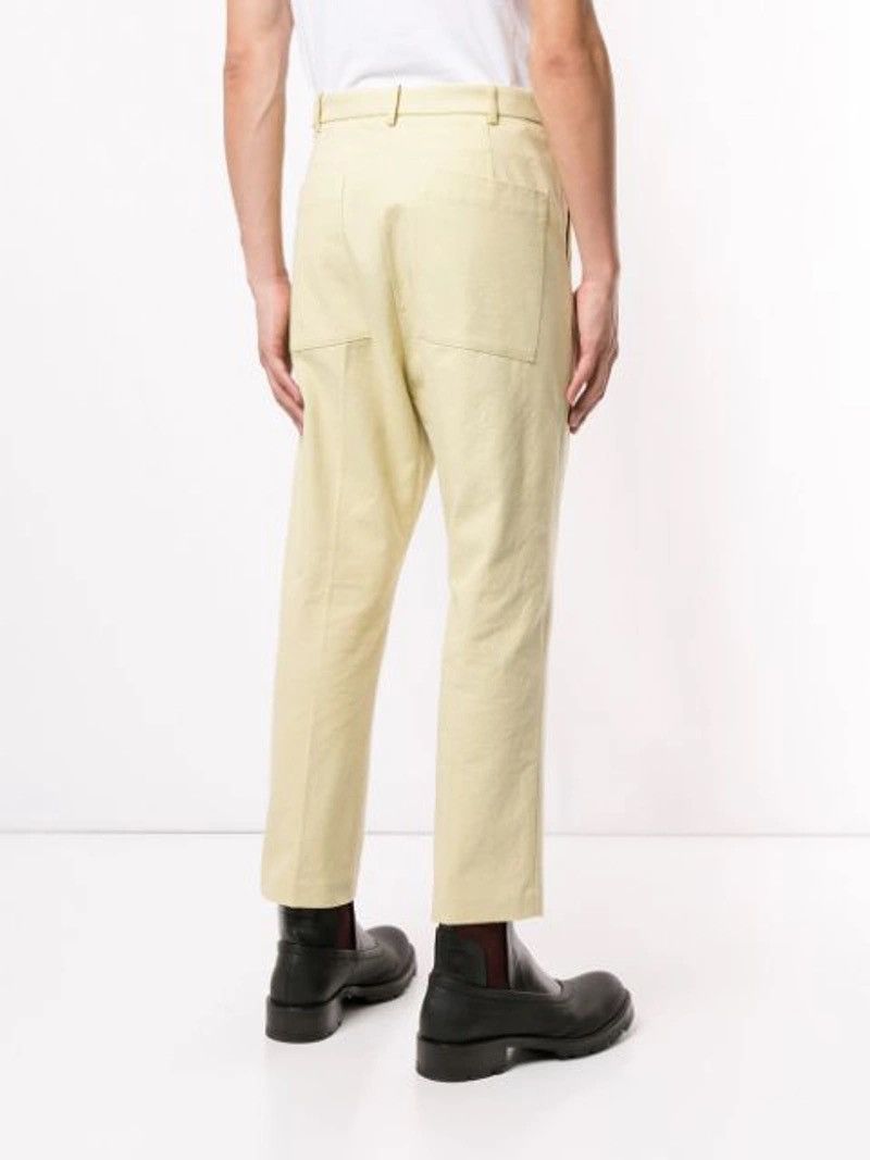 Haider Ackermann 2019 Pale Yellow High Waist Pants Size US 31 - 2 Thumbnail