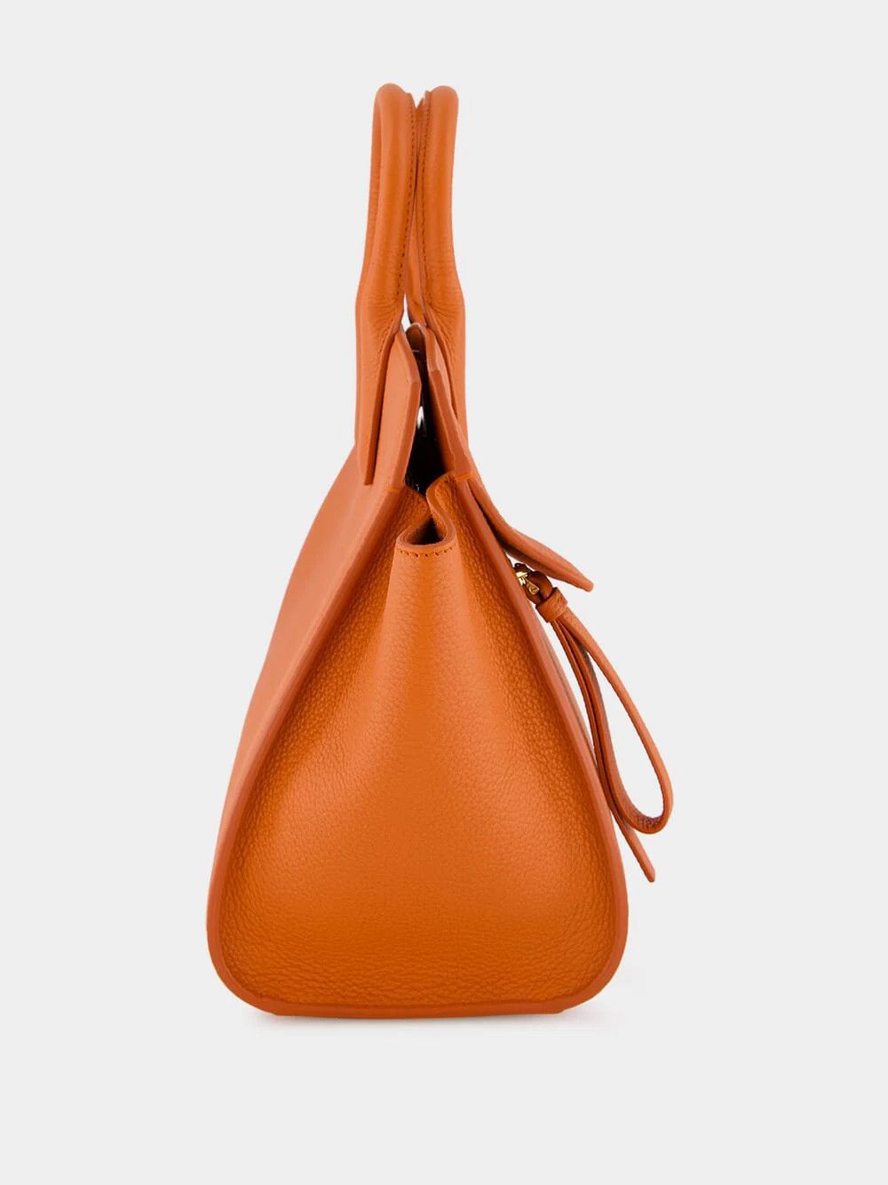 Salvatore Ferragamo o1s1rm0924 Size: OS / Studio Leather Bag in Orange Size ONE SIZE - 4 Thumbnail