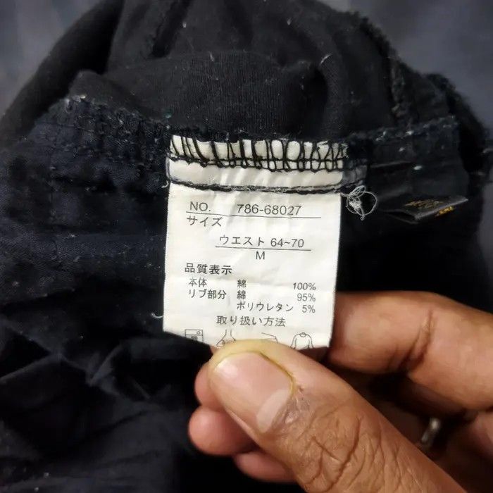 Japanese Brand WITTY PITTY CROPEP BLACK CARGO PANTS Size US 30 / EU 46 - 9 Thumbnail