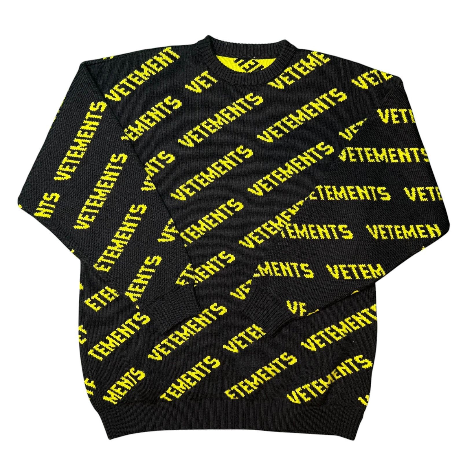Vetements Vetements Black Lime Sweater Size US XS / EU 42 / 0 - 1 Thumbnail