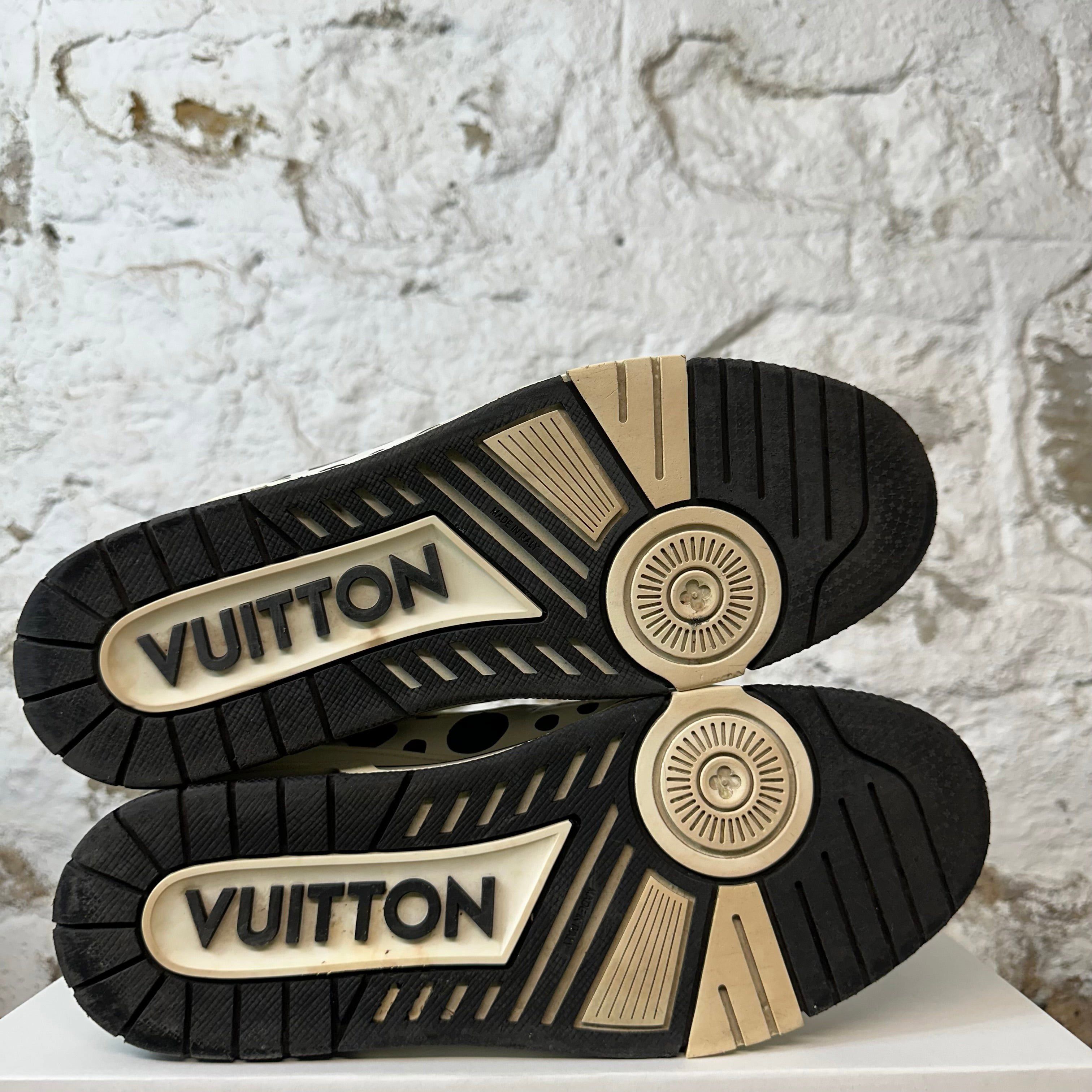 Louis Vuitton Louis Vuitton Yayoi Kusama Black White Trainer Sz 10(8.5LV) Size US 10 / EU 43 - 5 Thumbnail