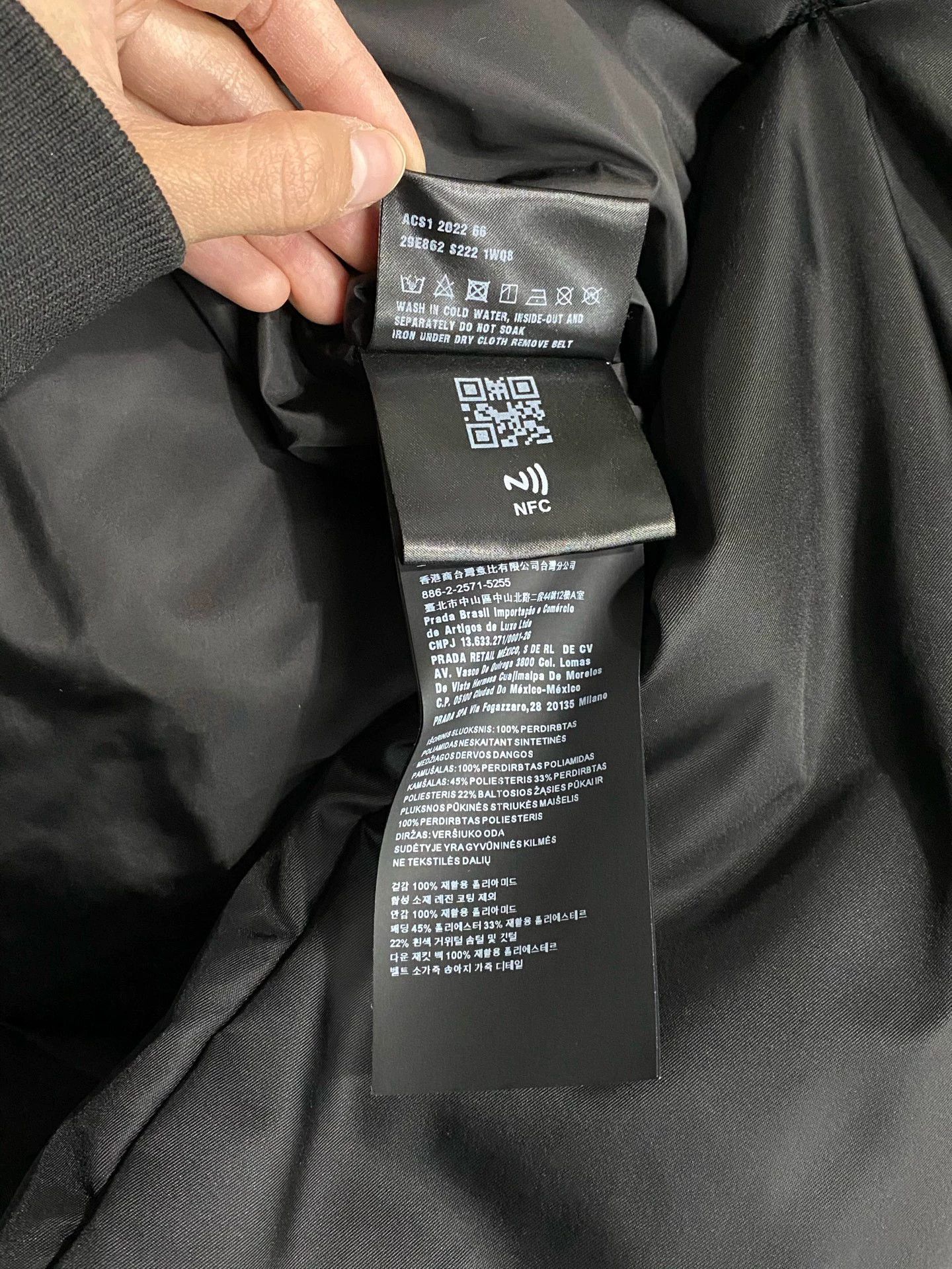 Prada Prada New Triangle Logo Long Puffer 36 Size XS / US 0-2 / IT 36-38 - 7 Thumbnail