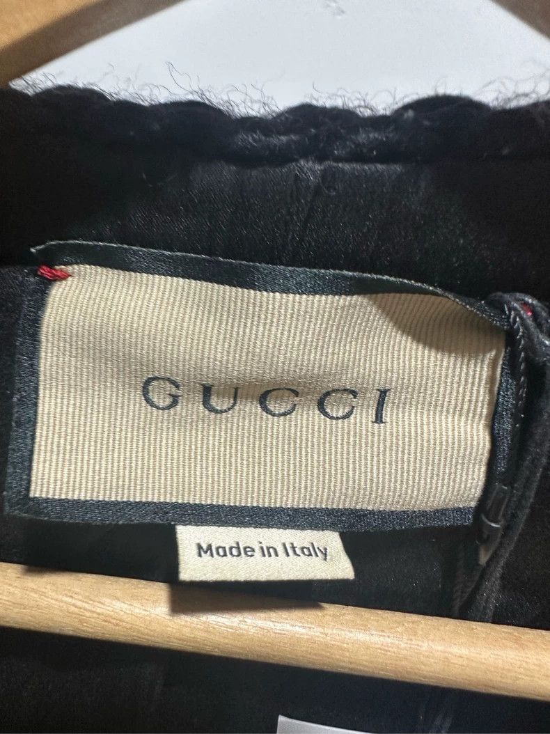 Gucci Gucci Black GG full print logo wool cardigan sweater 2501-N Size US S / EU 44-46 / 1 - 3 Thumbnail