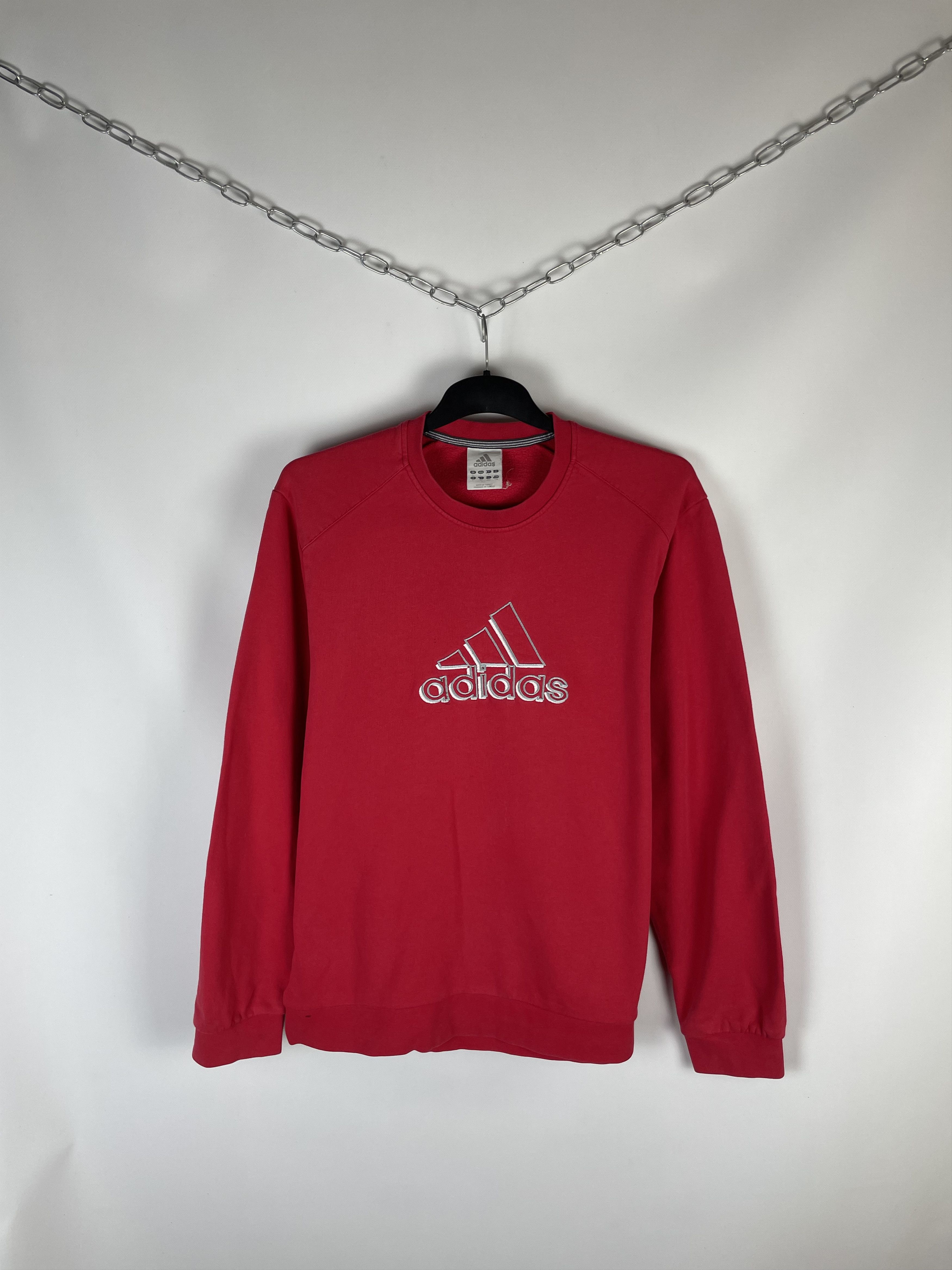 Adidas Vintage 90s Adidas Sweatshirt Size US M / EU 48-50 / 2 - 1 Thumbnail